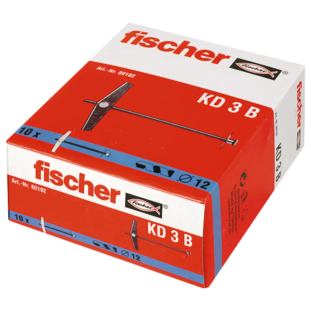 Fischer Kippdübel KD 12.0 x 95 mm - 10 Stück Fischer Kippdübel KD 12.0 x 95 mm - 10 Stück