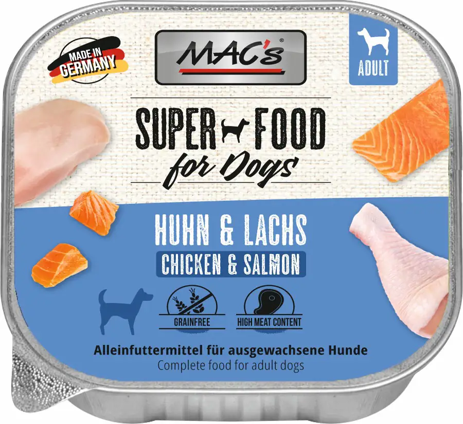 Macs Dog Huhn & Lachs 150 g