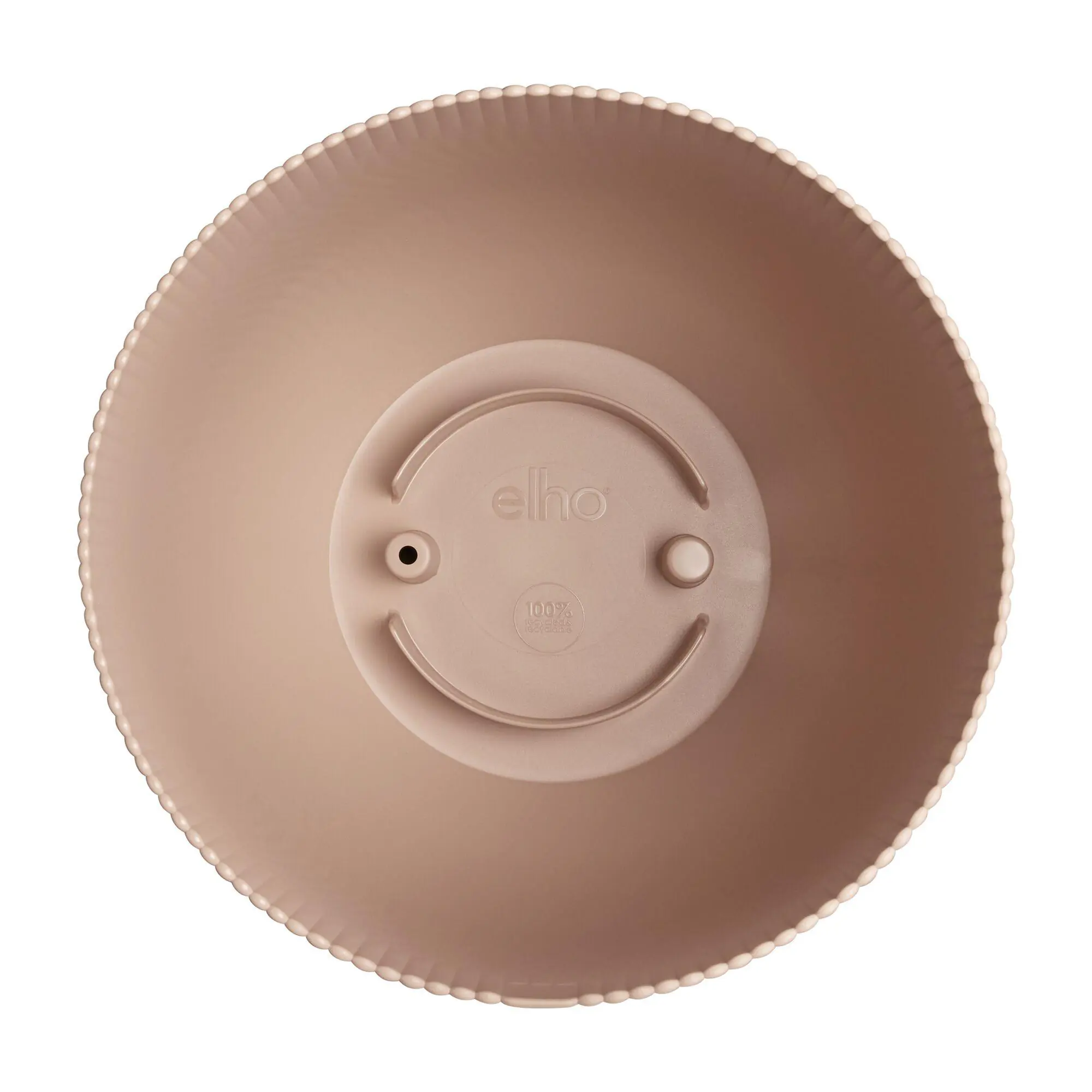 Elho Übertopf Sereh Kunststoff Ø 25 x 21 cm cool clay