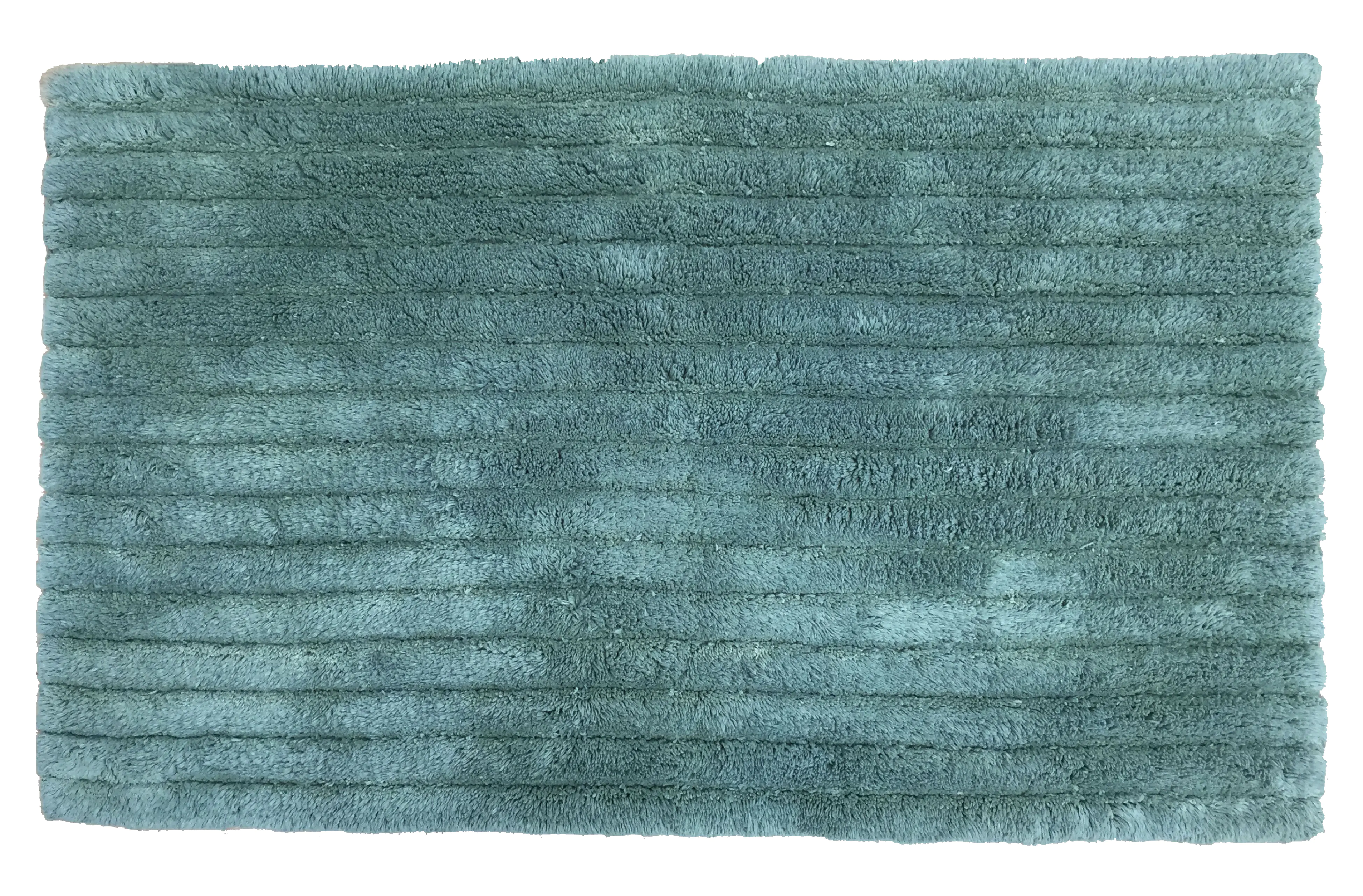 TrendLine Badteppich grün Baumwolle 80 x 50 cm