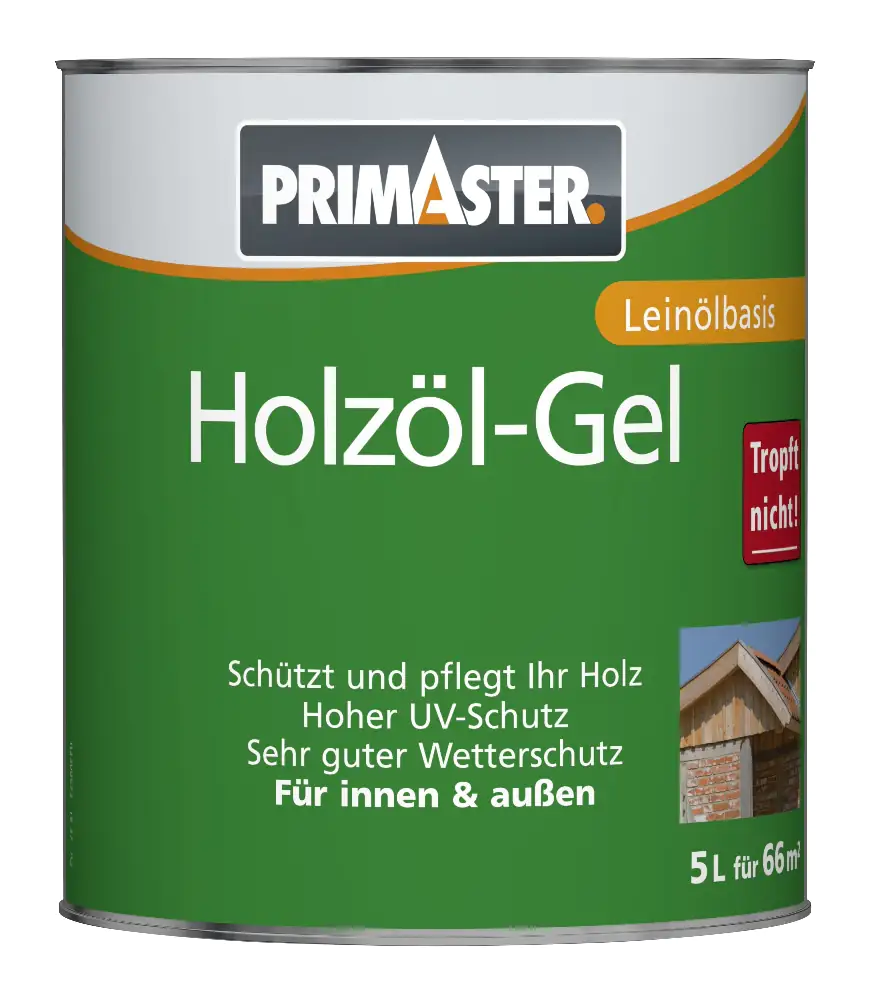 Primaster Holzöl-Gel 5 L eiche Primaster Holzöl-Gel 5 L eiche