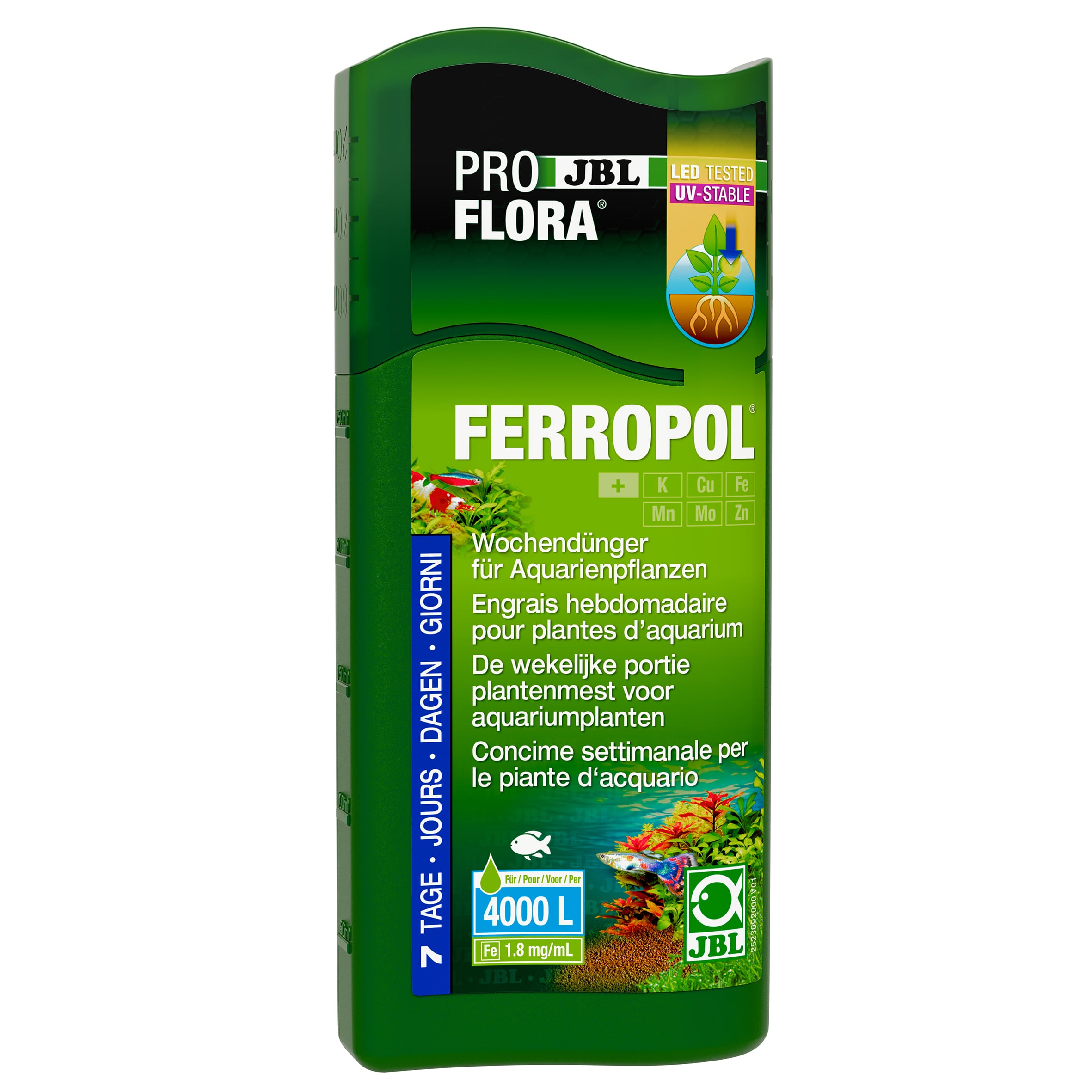 JBL Aquarium Pflanzendünger Profiflora Ferropol 250 ml