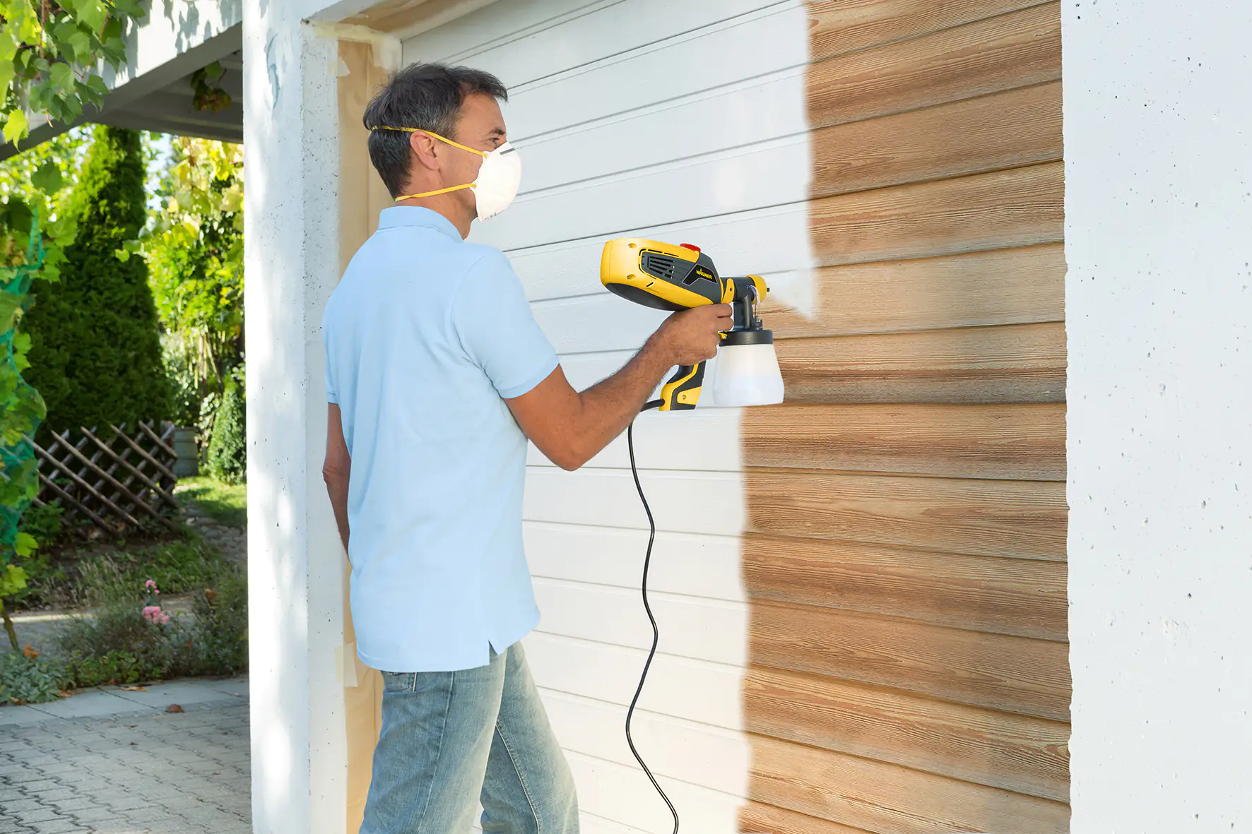 Wagner Farbsprühsystem W 590 Flexio inkl. 2 Sprühaufsätzen