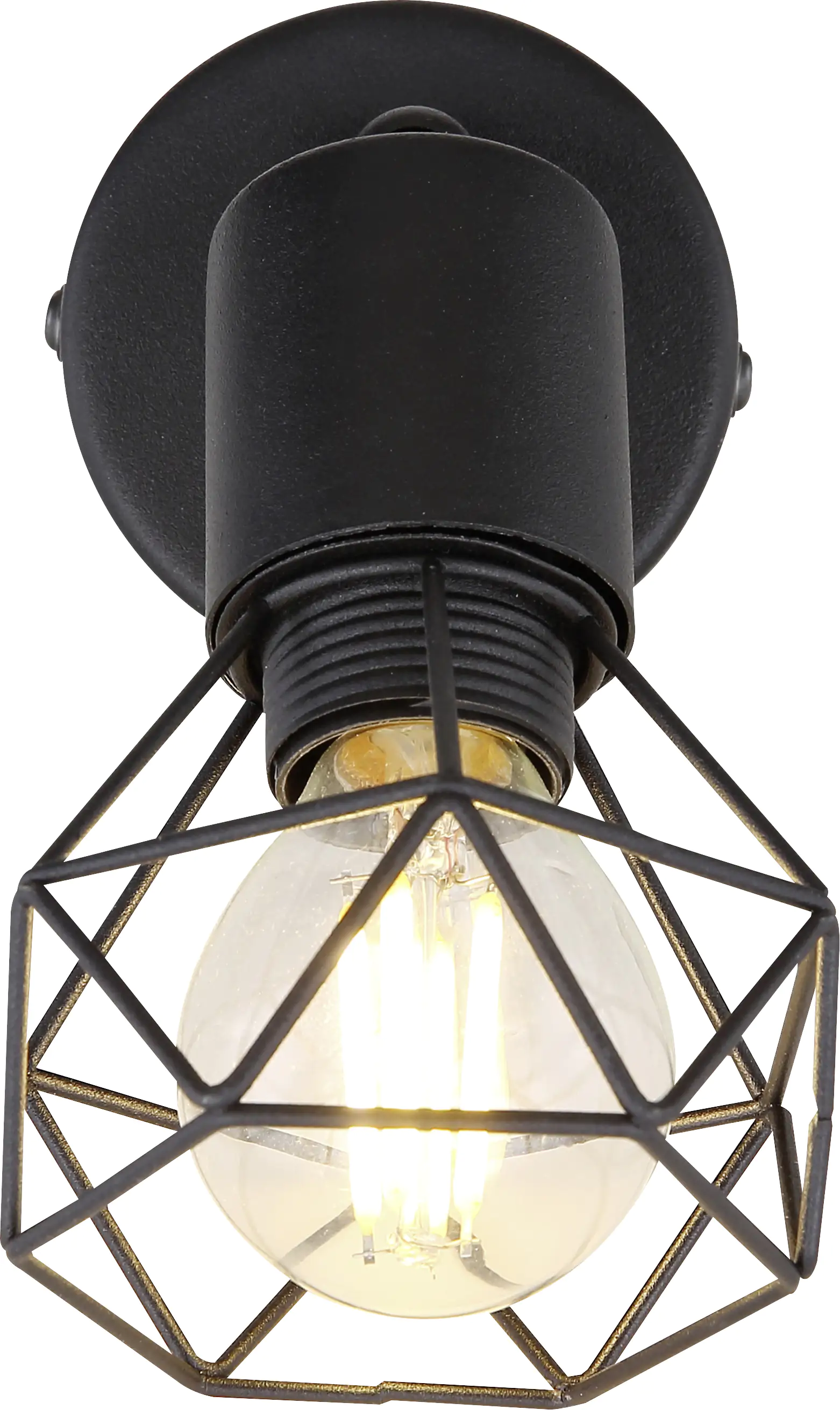 Globo 1er Spot Xara l schwarz 13,5 x 8 cm E14, max.40 W Globo 1er Spot Xara l schwarz 13,5 x 8 cm E14, max.40 W