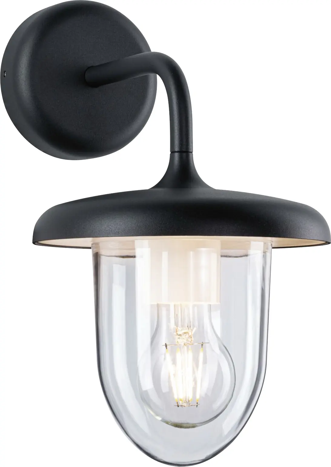 Paulmann LED Außen-Wandleuchte Vintario anthrazit 30,5 x 18 cm E27