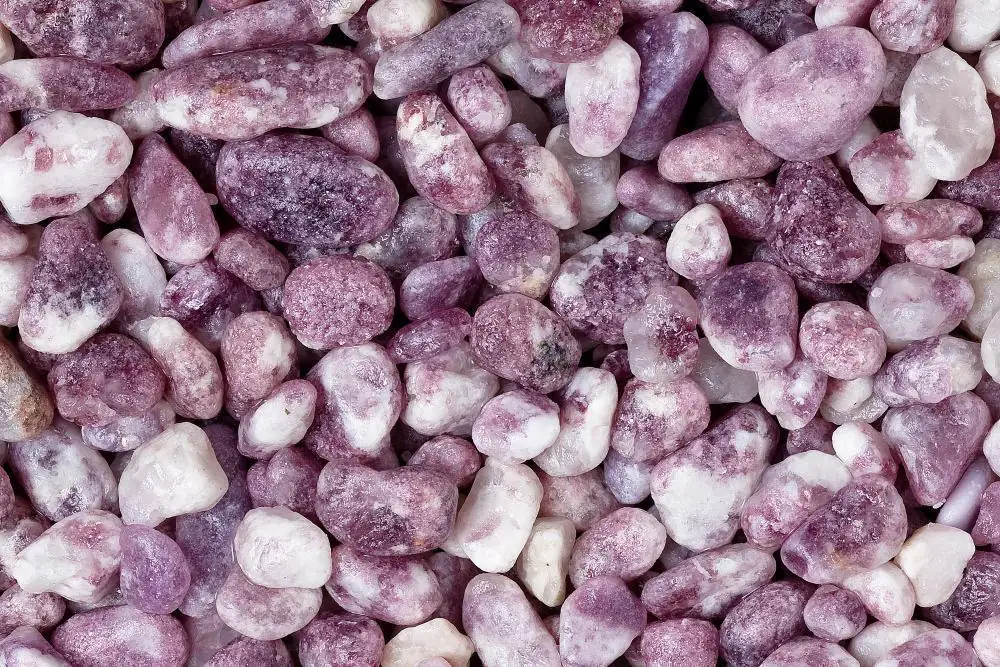 Kies Mica Violet 20 - 40 mm violett 10 kg