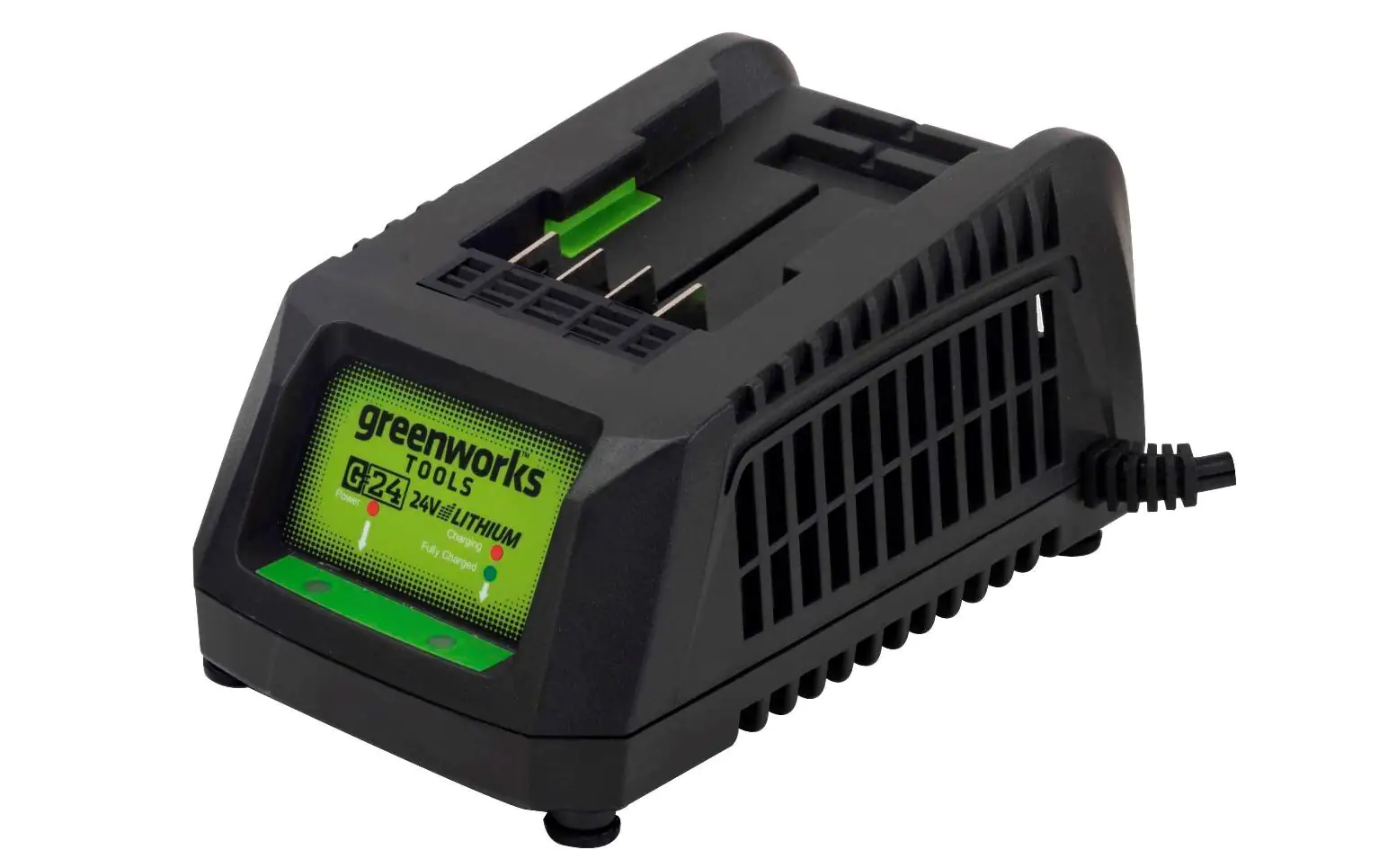 Greenworks Akkubohrschrauber-Set 24 V 24 V 4,0 Ah 2 Akkus 62 Nm bürstenlos