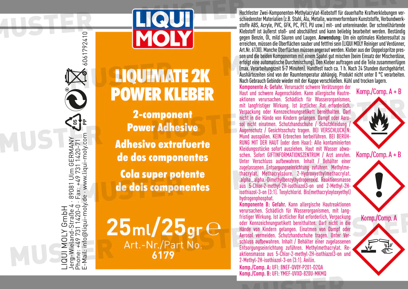 Liqui Moly Power KleberLiquimate 2K 25 ml
