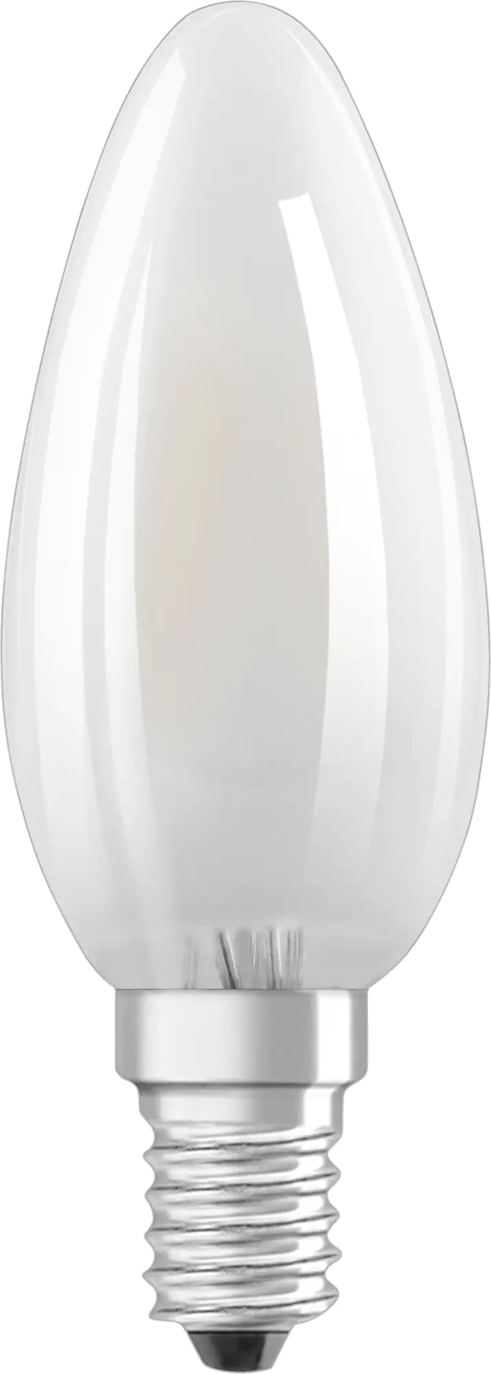 Osram LED Leuchtmittel Clas B40 E14 4W 2er Pack warmweiß, weiß matt Osram LED Leuchtmittel Clas B40 E14 4W 2er Pack warmweiß, weiß matt