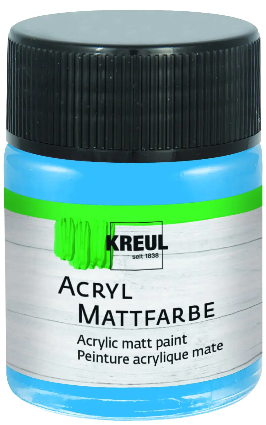 Kreul Acryl Mattfarbe hellblau 50 ml Kreul Acryl Mattfarbe hellblau 50 ml