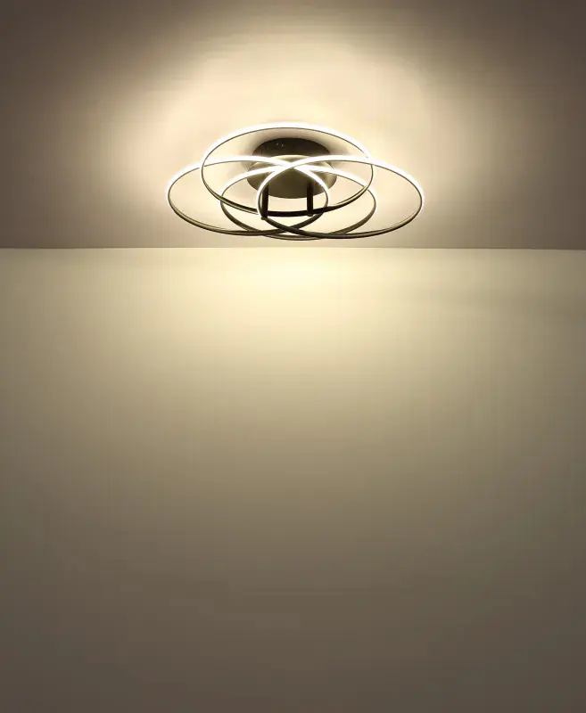 Globo Deckenleuchte Kombos 51,5 x 11,4 cm Ø x H schwarz warmweiß