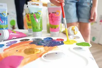 Kreul Kids Art Kinder-Künstlerfarbe permanentgrün 75 ml
