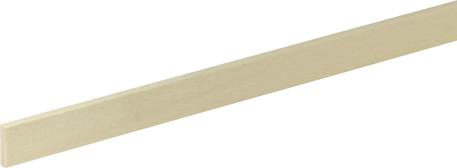 FN Neuhofer Flachleiste 210 cm 20 x 5 mm Buche