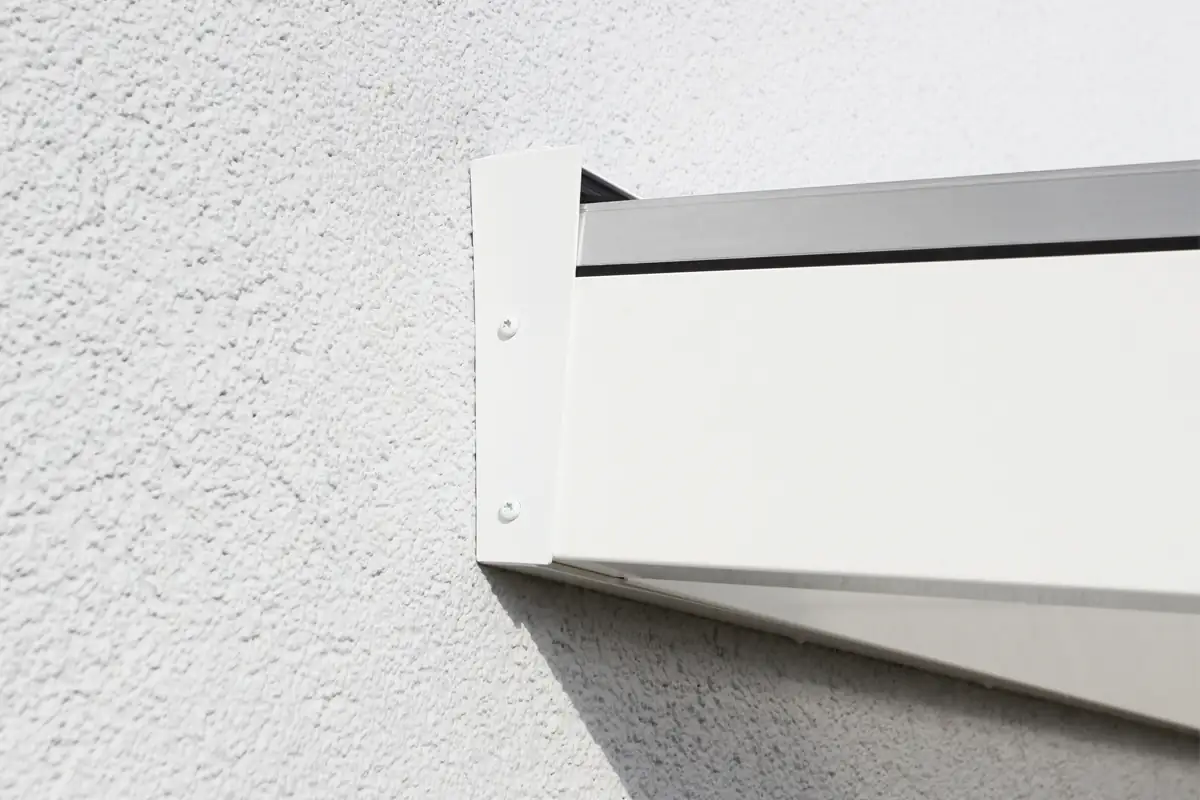 SKAN HOLZ Terrassenüberdachung Modena 541 x 257 cm Aluminium Weiß