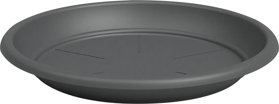 Artevasi Blumentopfuntersetzer Redondo Kunststoff rund anthrazit matt Ø 55 cm