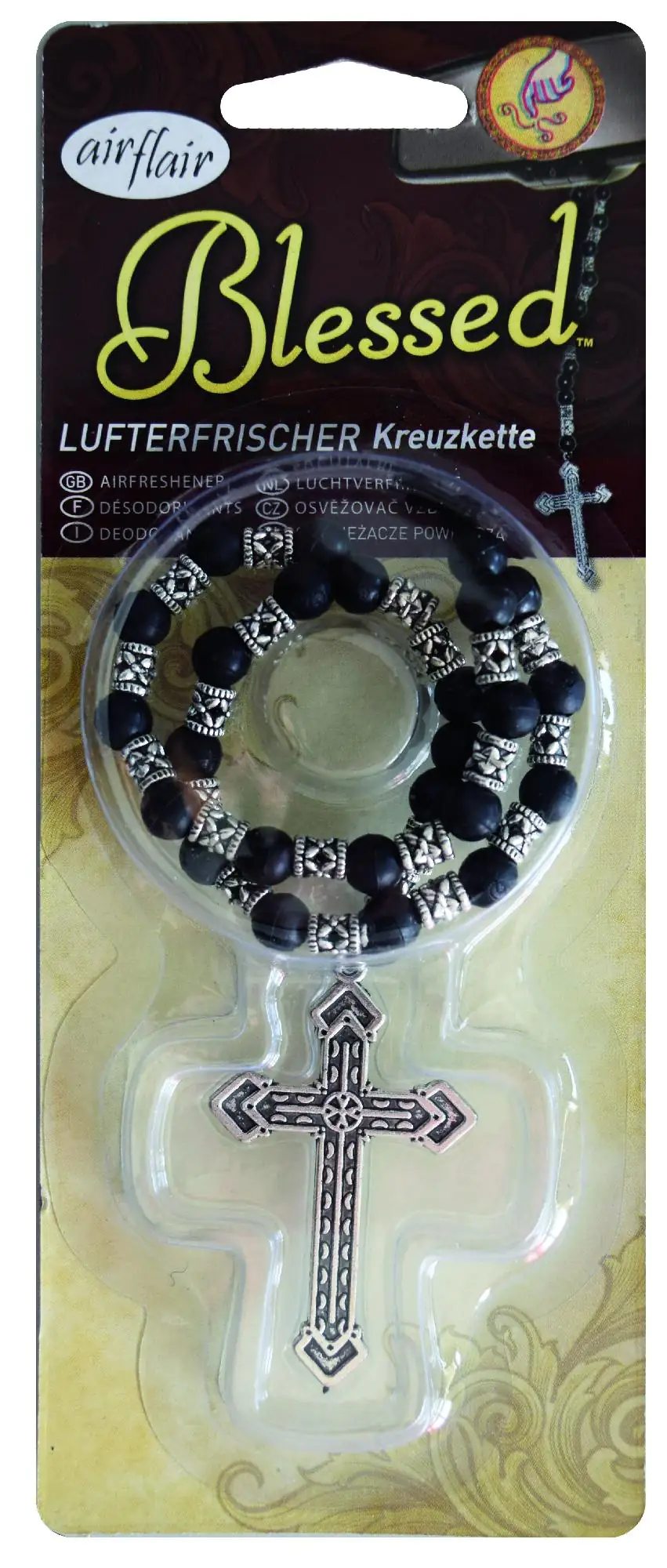 airflair Lufterfrischer Blessed Kreuzkette Moonlit Grove