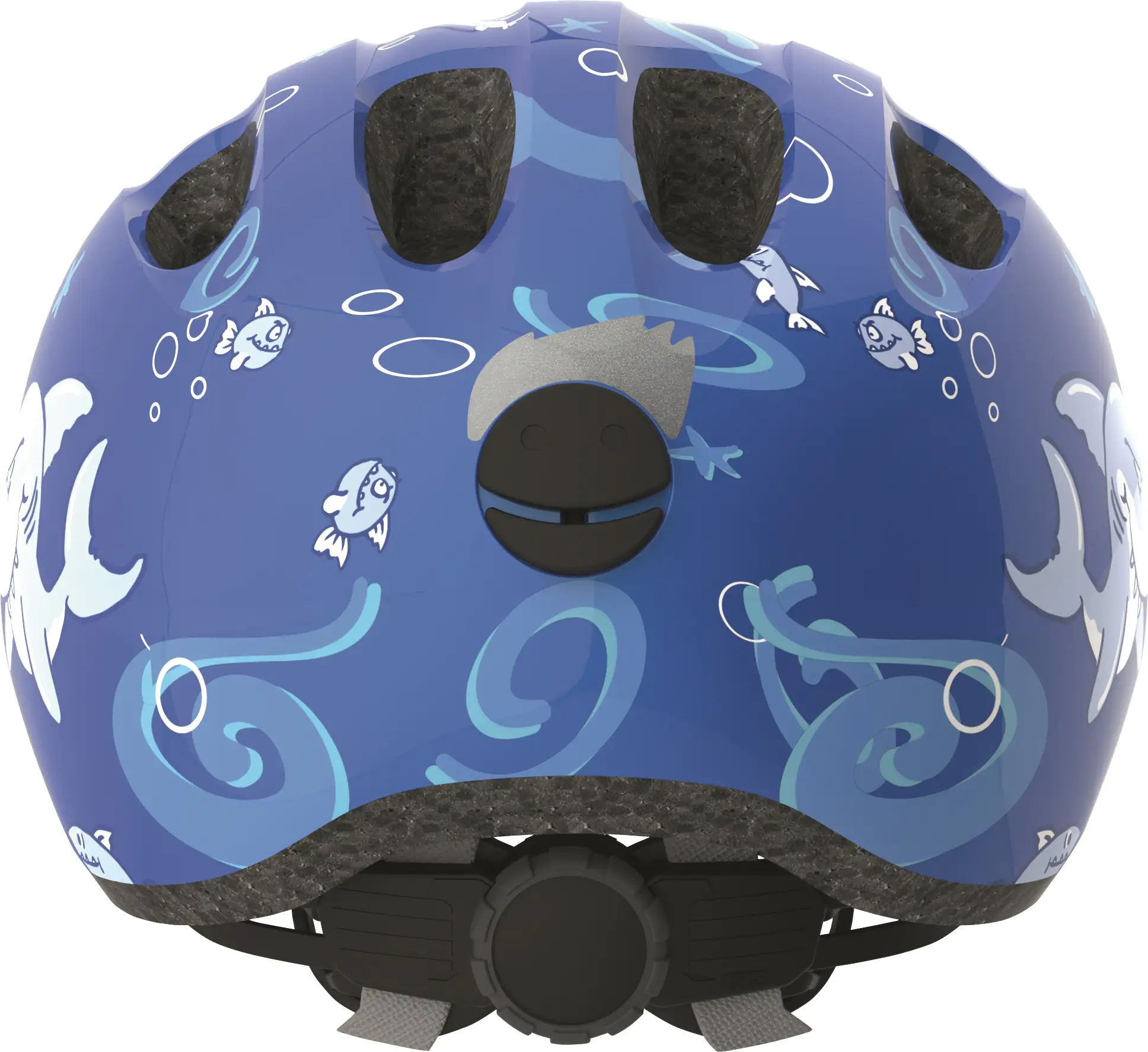 Abus Fahrradhelm Kinder Kids Pro Größe S blue sharky