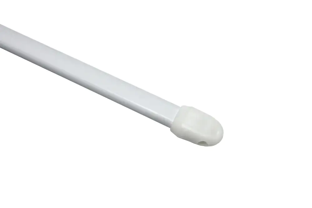 Gardinia Vitragestange flachoval weiß, Ø 11 mm, ausziehbar 50 - 80 cm Gardinia Vitragestange flachoval weiß, Ø 11 mm, ausziehbar 50 - 80 cm