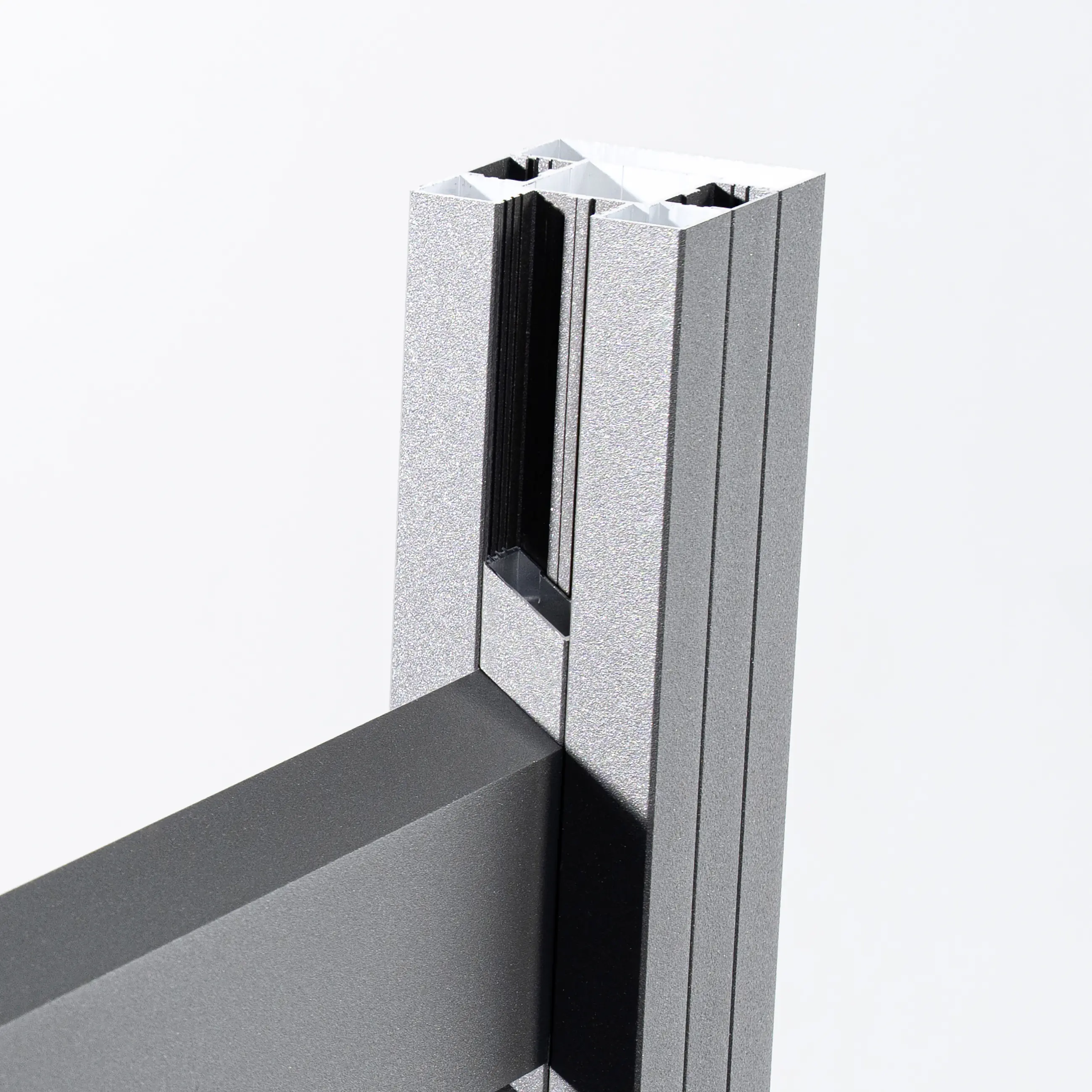 Ambiente Alu-Zaun Erweiterungsset Rhombus MAXI 187 x 184,2 cm grau 