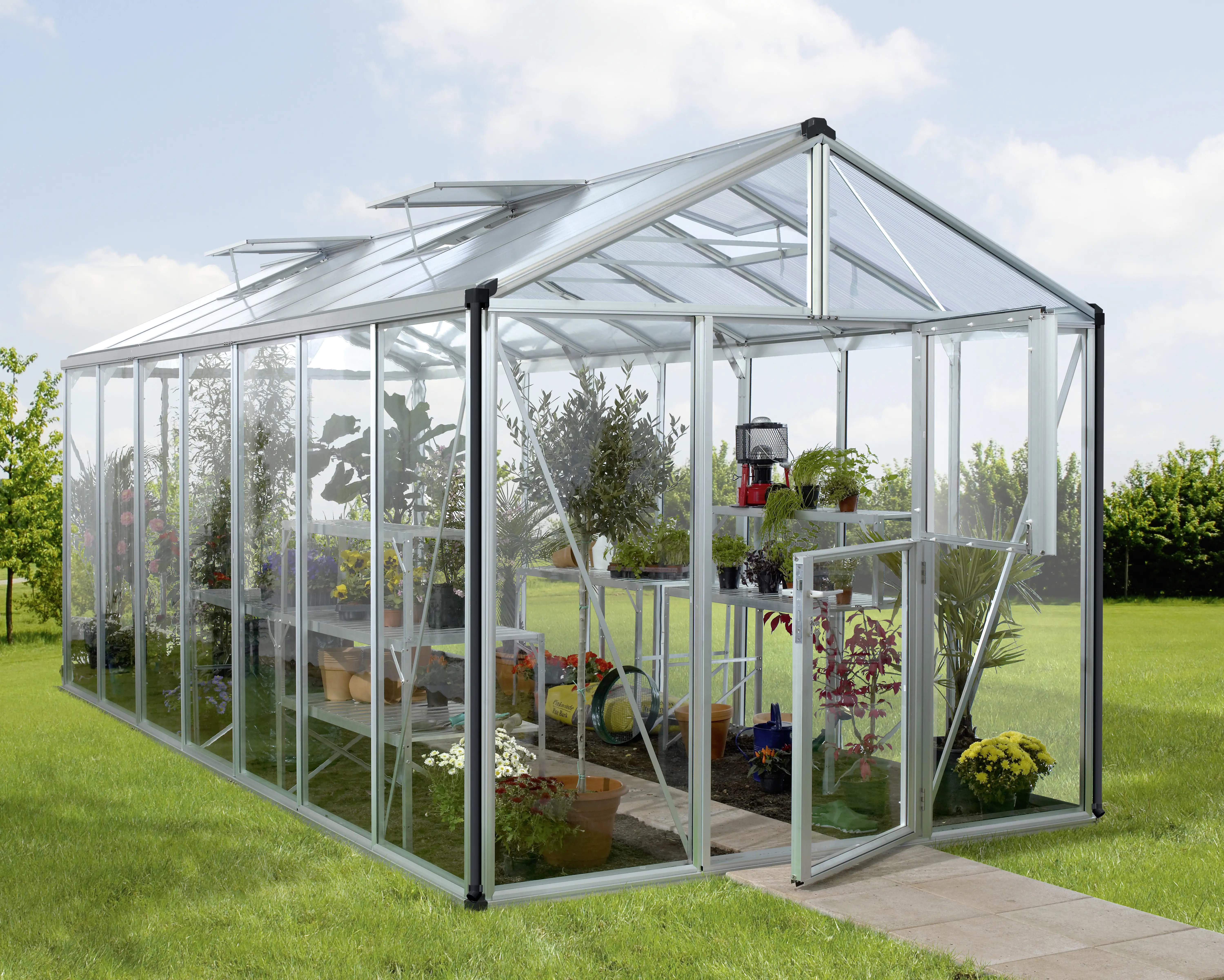 Vitavia Gewächshaus Zeus 13800 266 x 547 cm 3 mm Sicherheitsglas kaufen