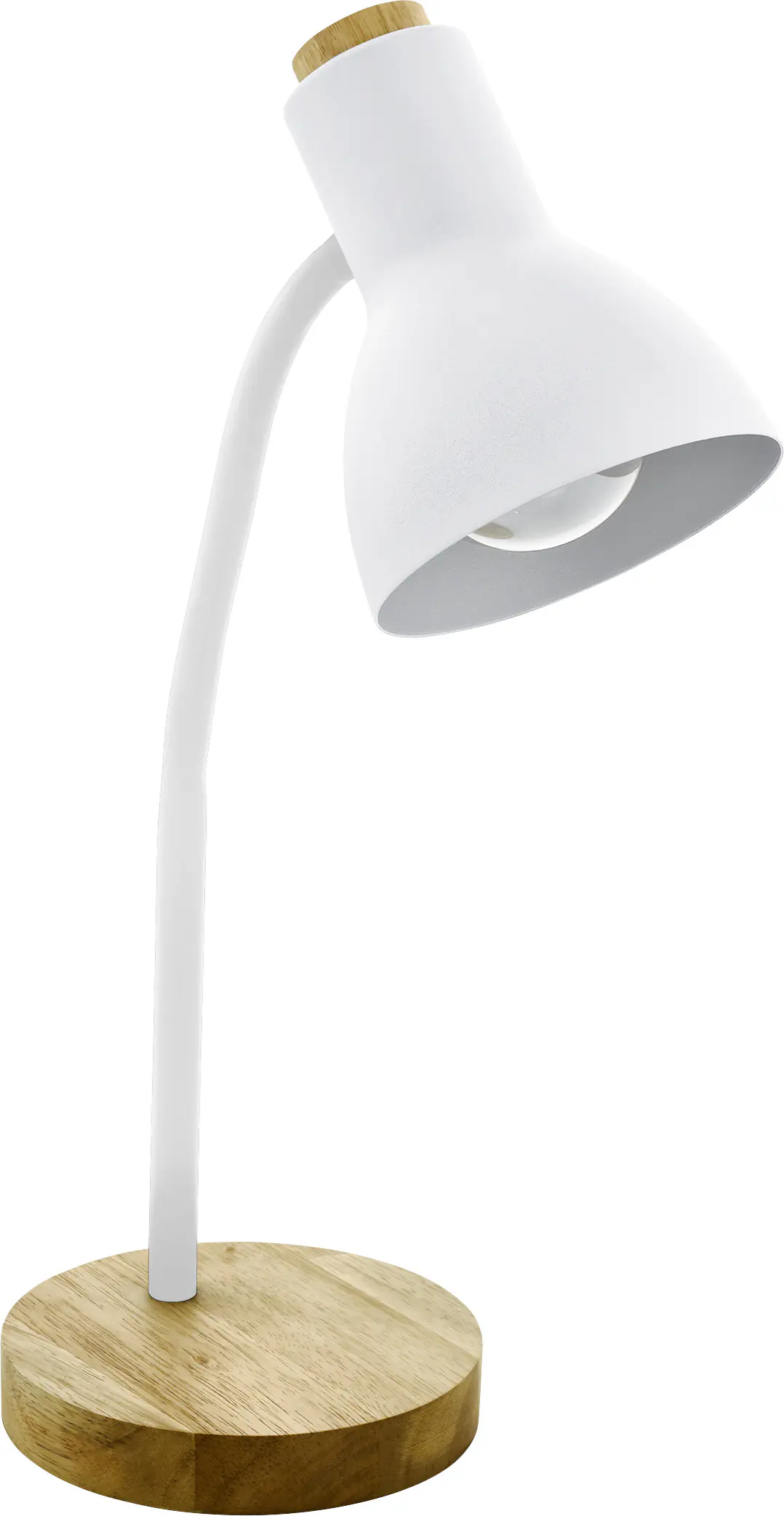 Eglo Tischleuchte Veradal weiß Holz 49 x 12,5 cm E27