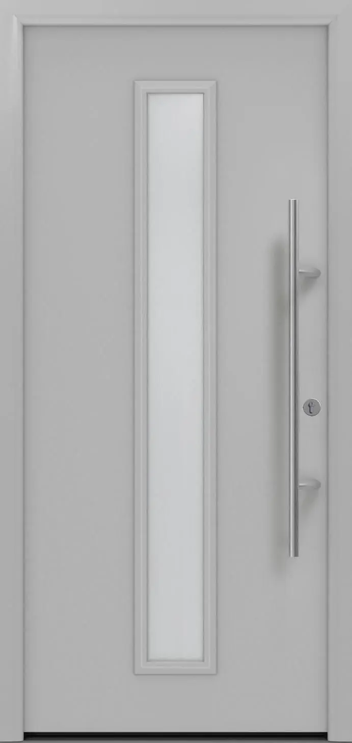 EcoStar Haustür ISOPRO Secur IPS 020 RC2 weißaluminium 110 x 210 cm EcoStar Haustür ISOPRO Secur IPS 020 RC2 weißaluminium 110 x 210 cm