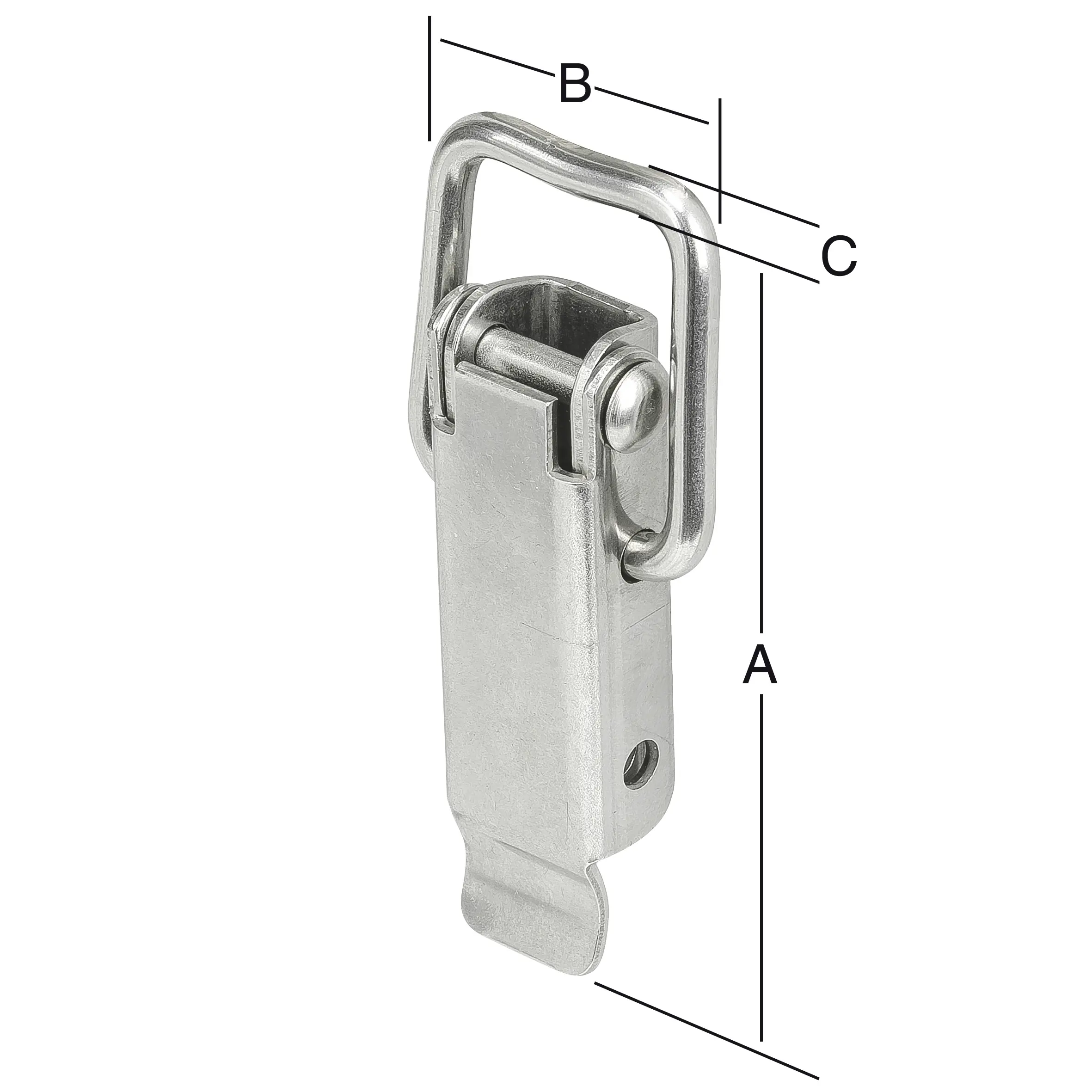Vormann Spannverschlüsse 110 x 37 x Ø 4.0 mm