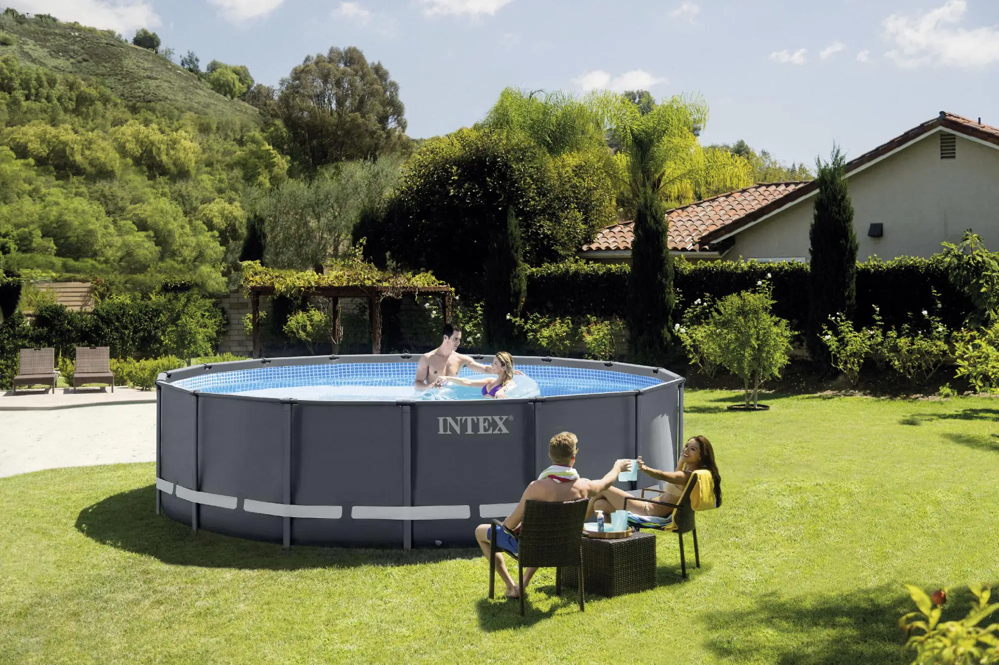 Intex Frame Pool Set Ultra Rondo Ø 488 x 122 cm Intex Frame Pool Set Ultra Rondo Ø 488 x 122 cm