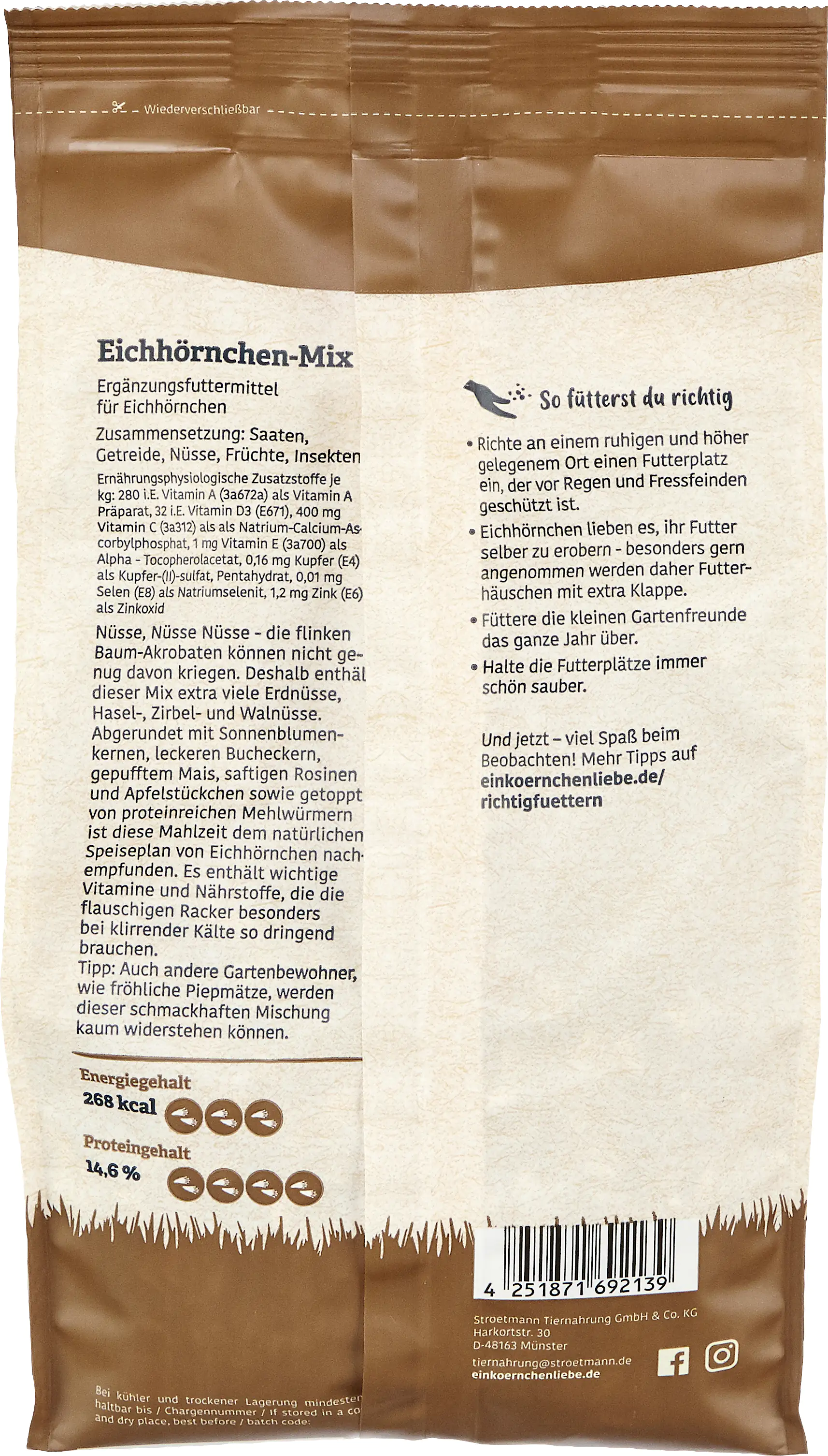 Elles Eichhörnchen-Mix 600 g Elles Eichhörnchen-Mix 600 g