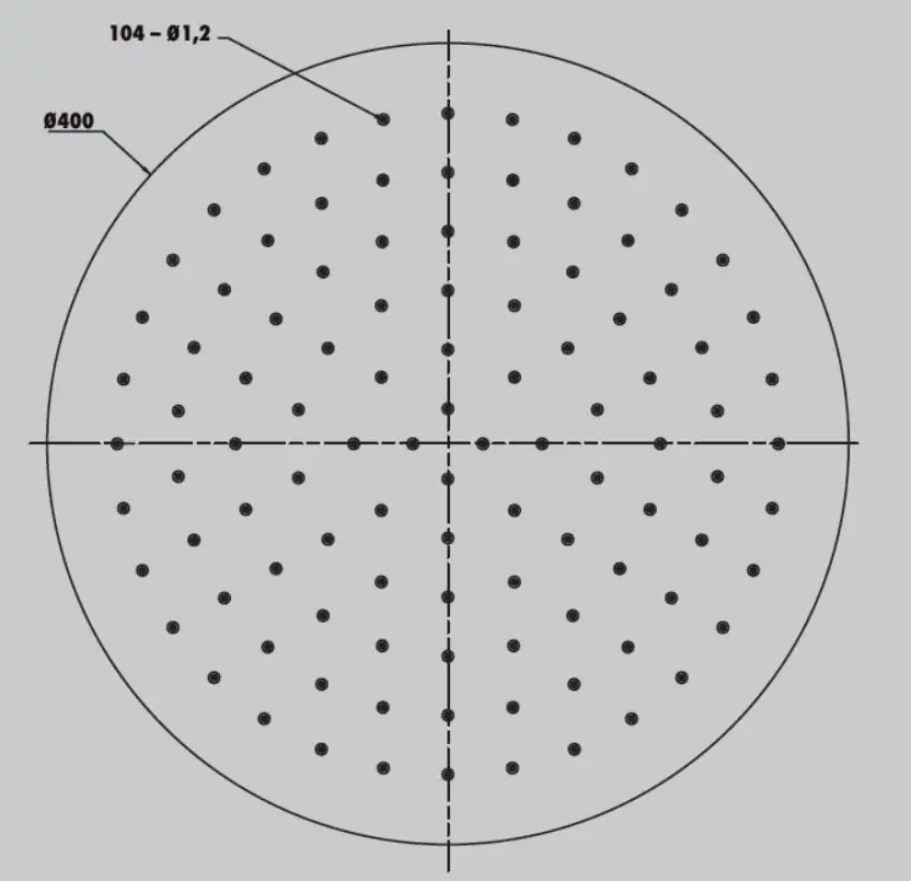 Primaster Kopfbrause Davao chrom Ø 40 cm