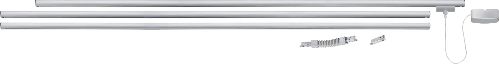 Paulmann URail Schienen- Basissystem chrom matt 3,10 m max. 1.000 W