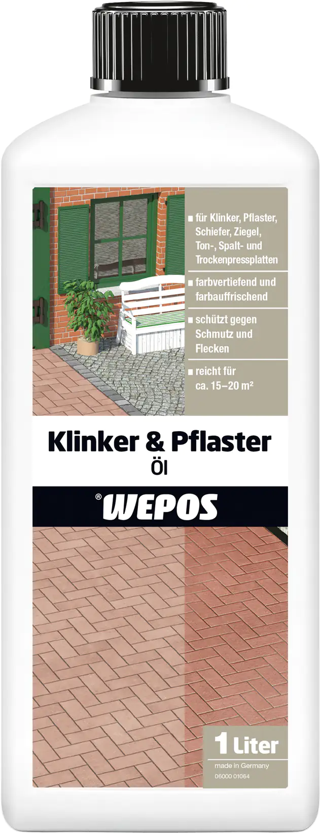 Wepos Klinker und Pflaster Öl 1 L kaufen Globus Baumarkt