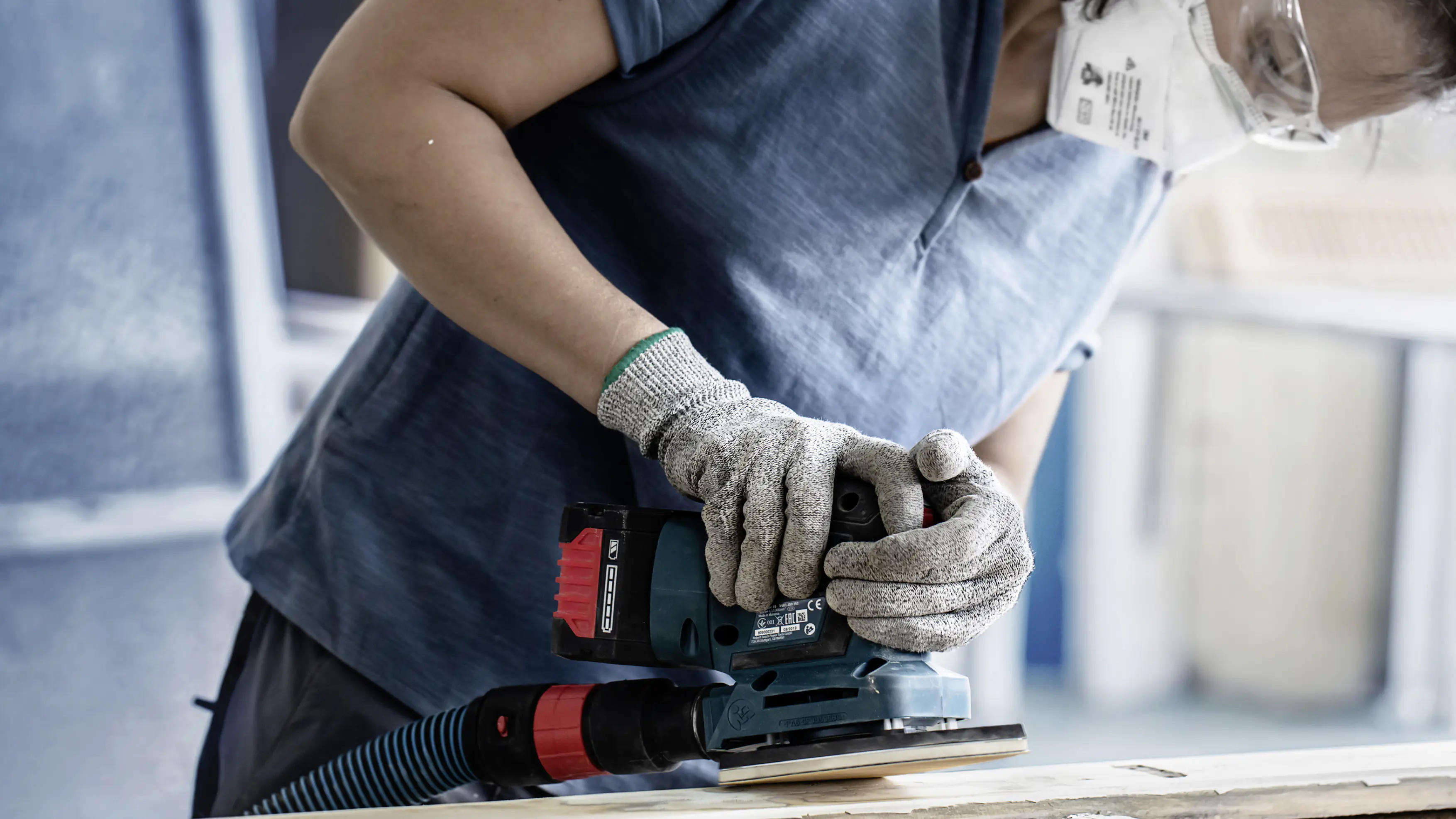 Bosch Expert Schleifpapier C470 102 x 62 mm G 180 10 Stück