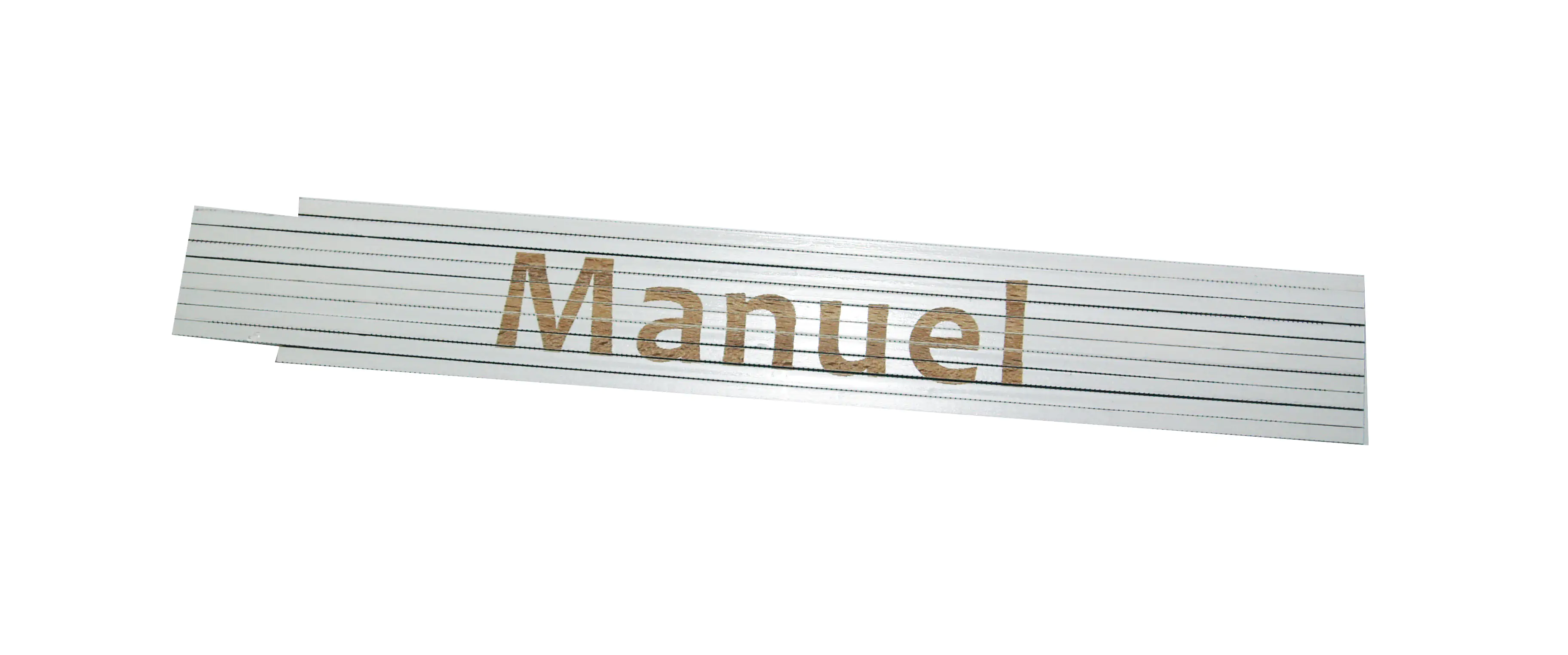 Zollstock Manuel 2 m weiß