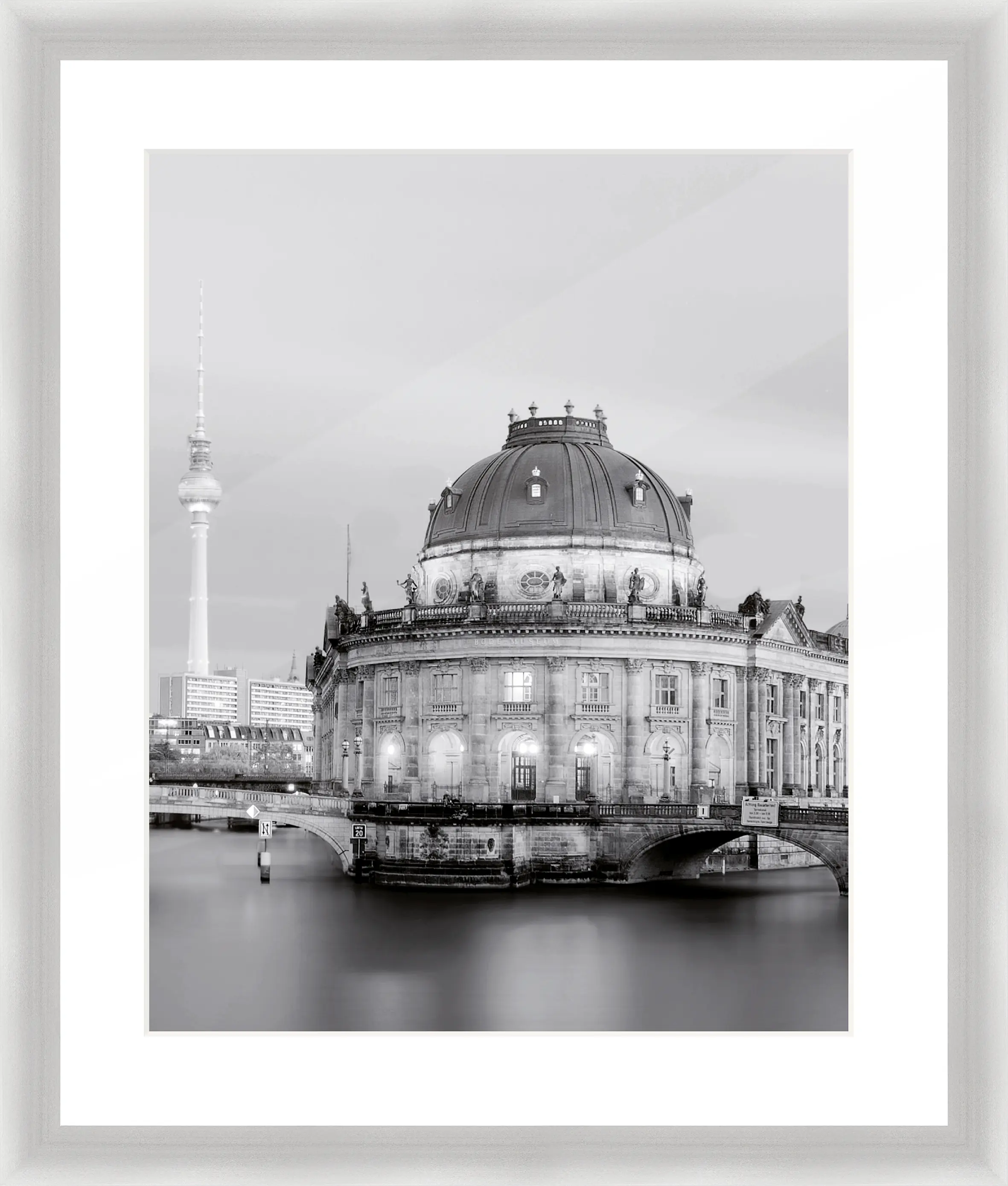 Alu Bilderrahmen Premium silber 50 x 60 cm