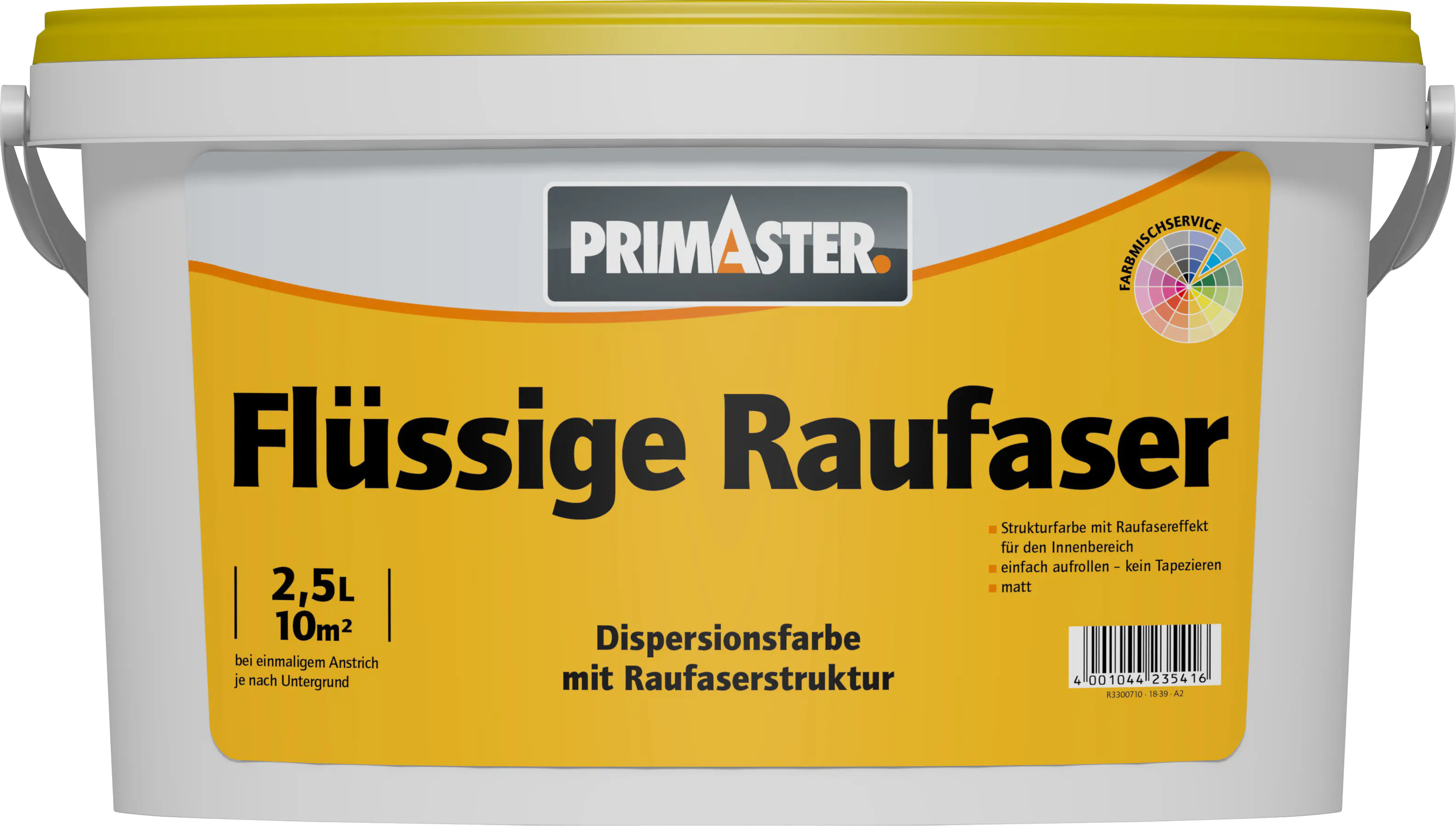 Primaster Flüssige Raufaser 2,5 L weiß
