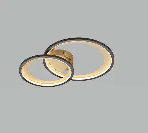 Reality LED Deckenleuchte Granada schwarz matt Switch Dimmer