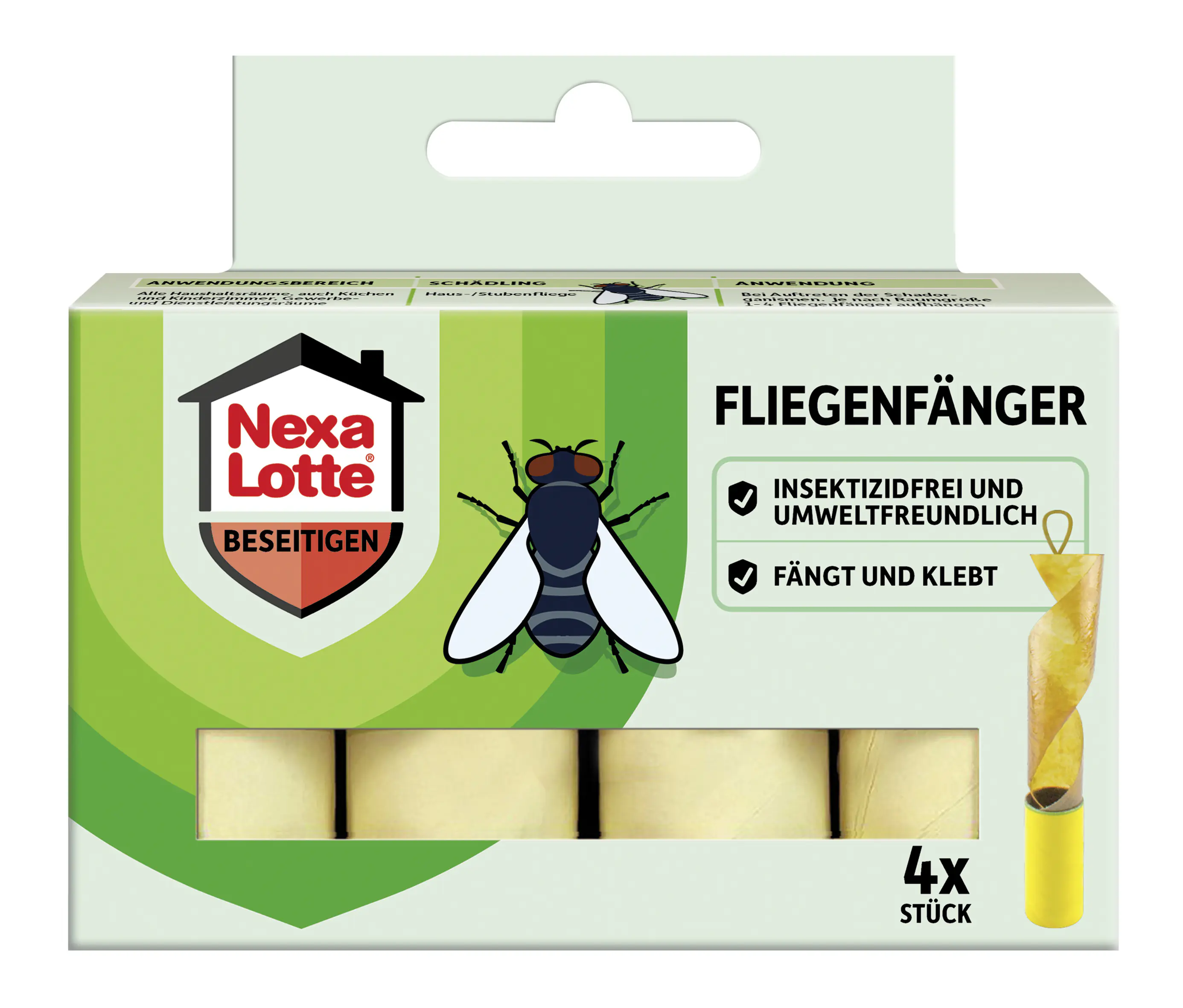 Nexa Lotte Fliegenfänger 4 Stück