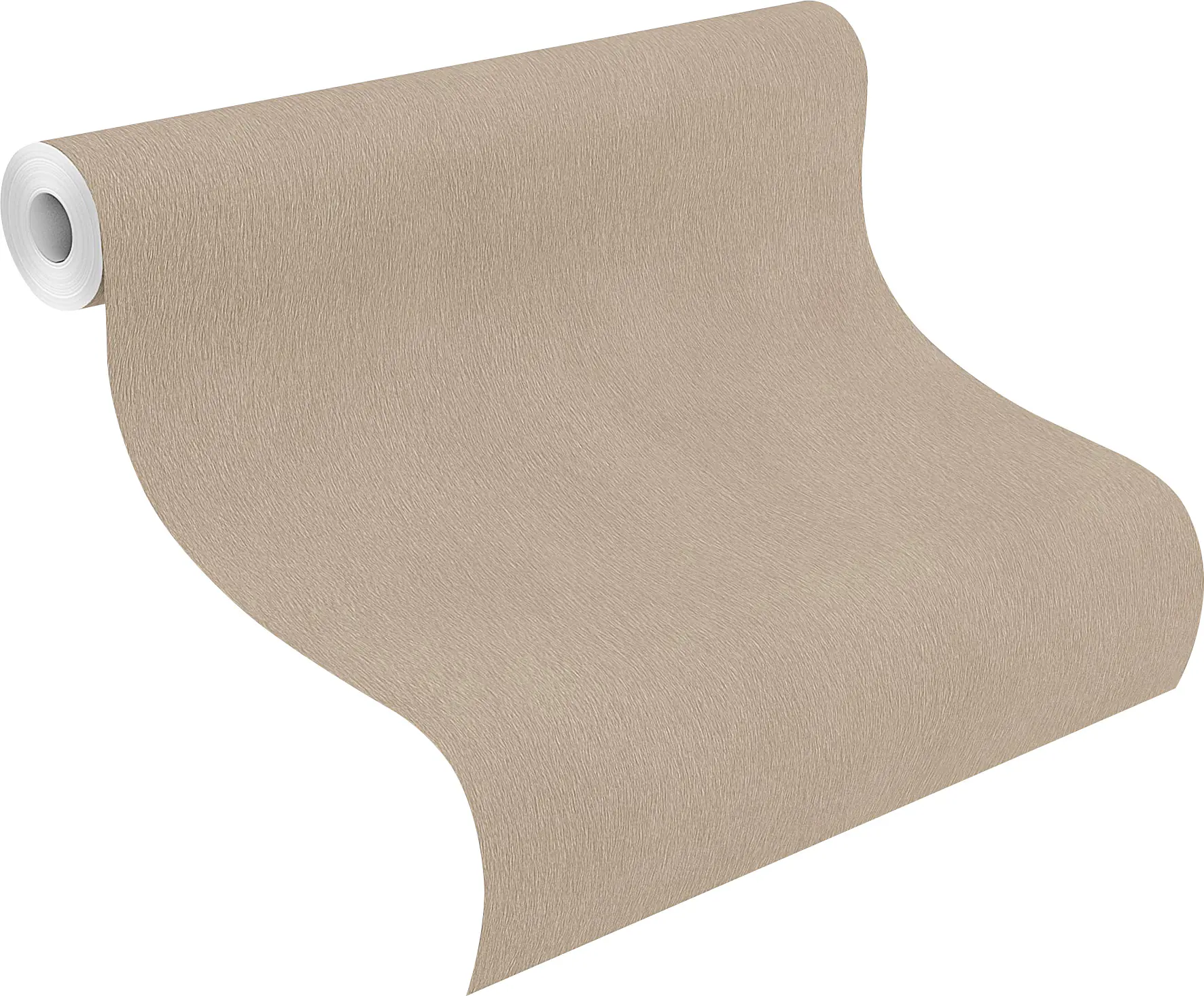 Rasch Vliestapete 751055 Braun-Hellbraun Uni 10,05 m x 0,53 m