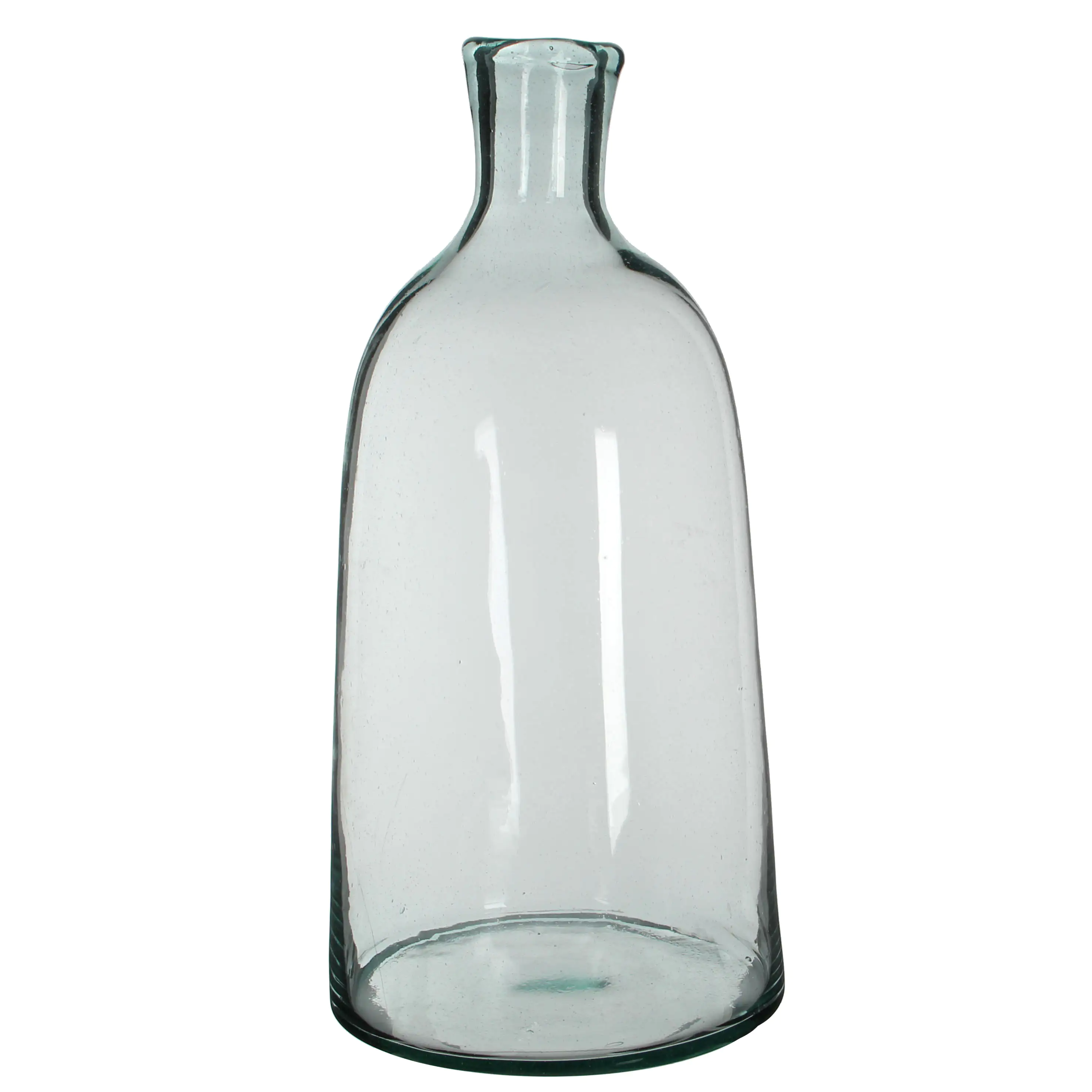 Mica Glasvase Florine Flasche transparent, 58 x 26 cm