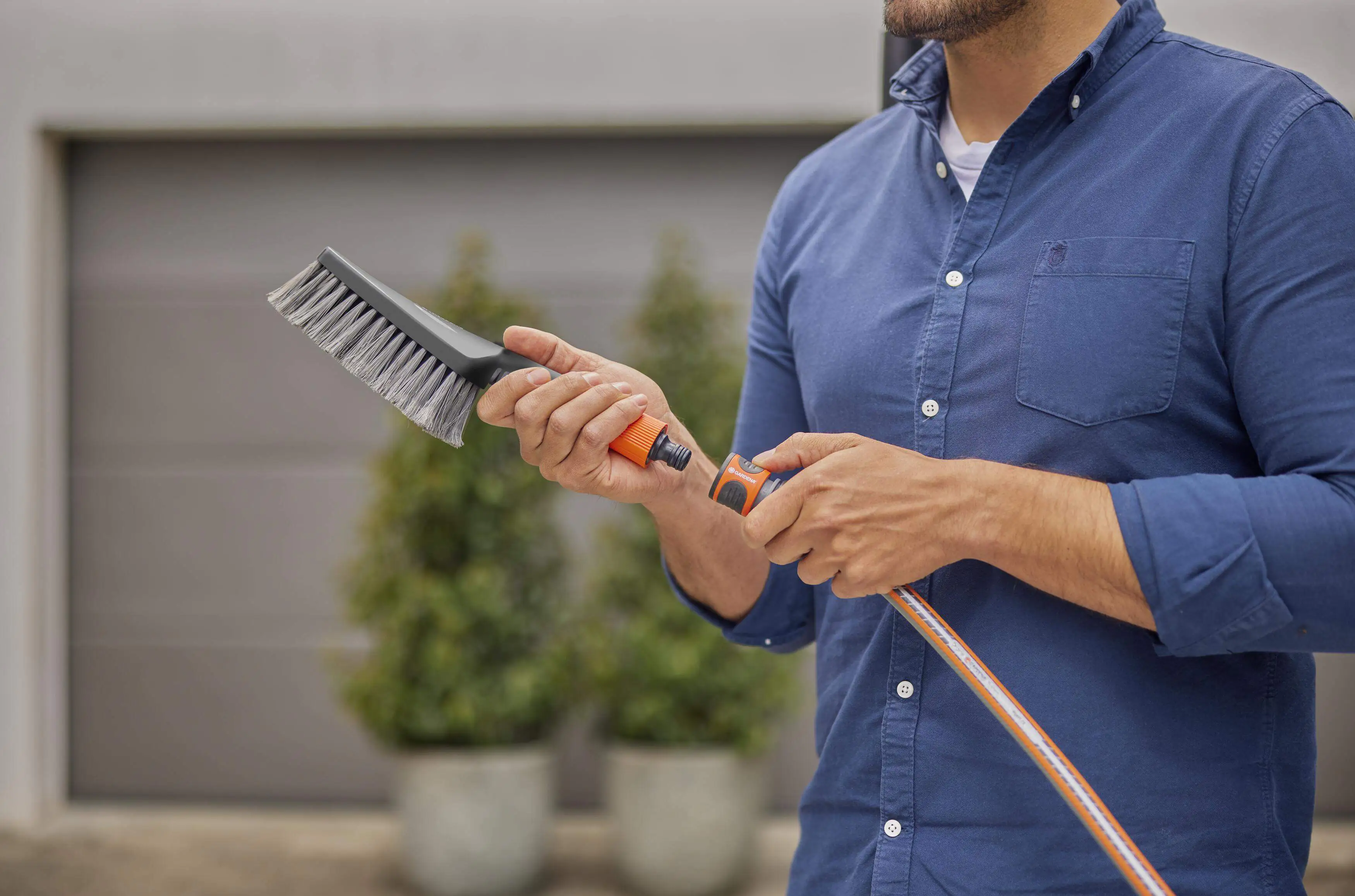 Gardena Cleansystem Handbürste M soft 32 cm