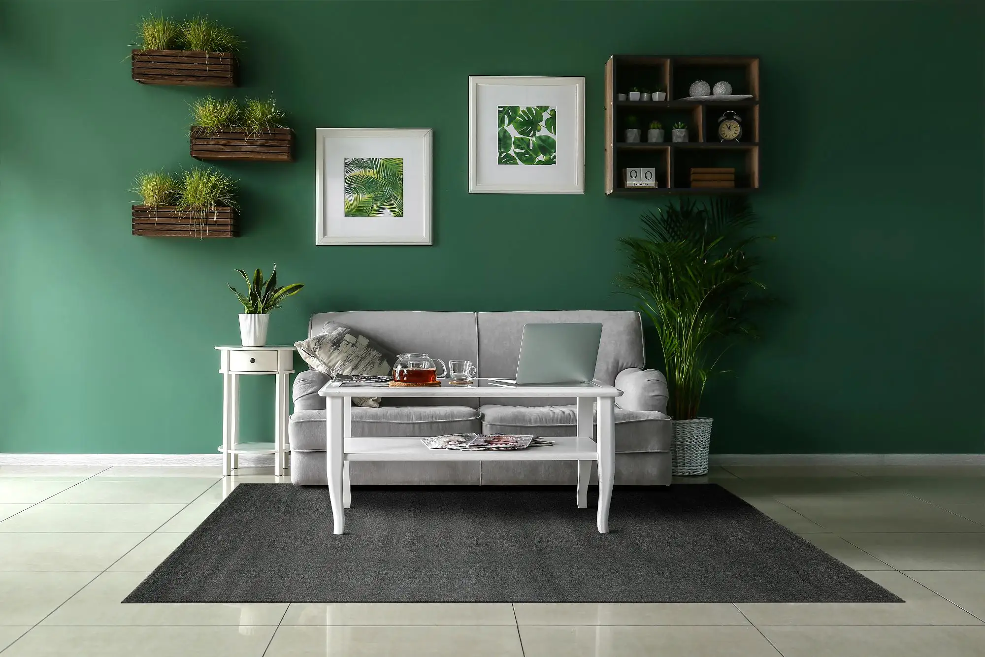 Andiamo Teppich Jerez dunkelgrau 120 x 170 cm Andiamo Teppich Jerez dunkelgrau 120 x 170 cm