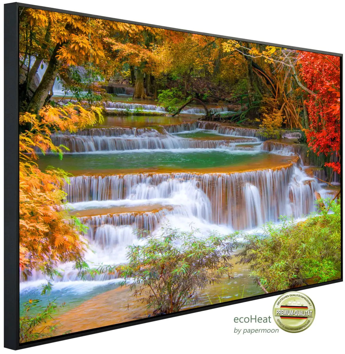 papermoon Infrarotheizkörper EcoHeat 60X100 cm 800 Watt, Wasserfall