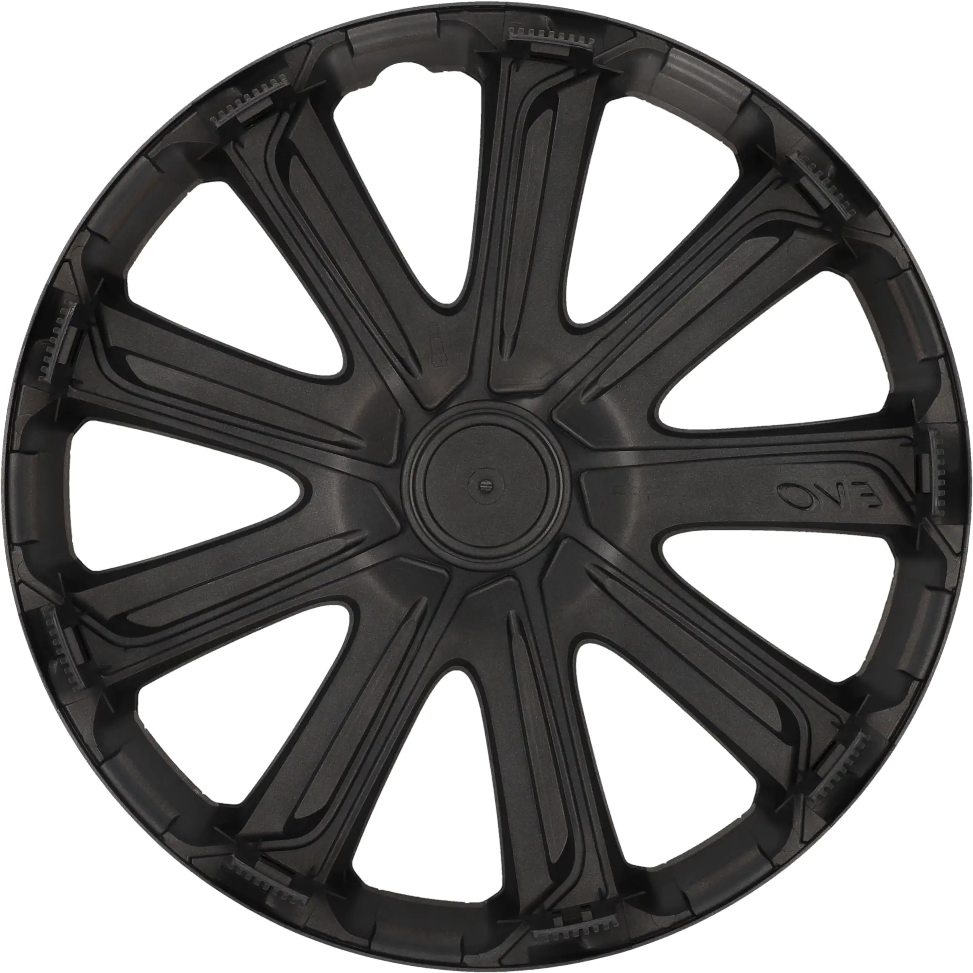 Cartrend Radzierblende EVO 40 cm (16 Zoll) silber schwarz 4 stück Cartrend Radzierblende EVO 40 cm (16 Zoll) silber schwarz 4 stück