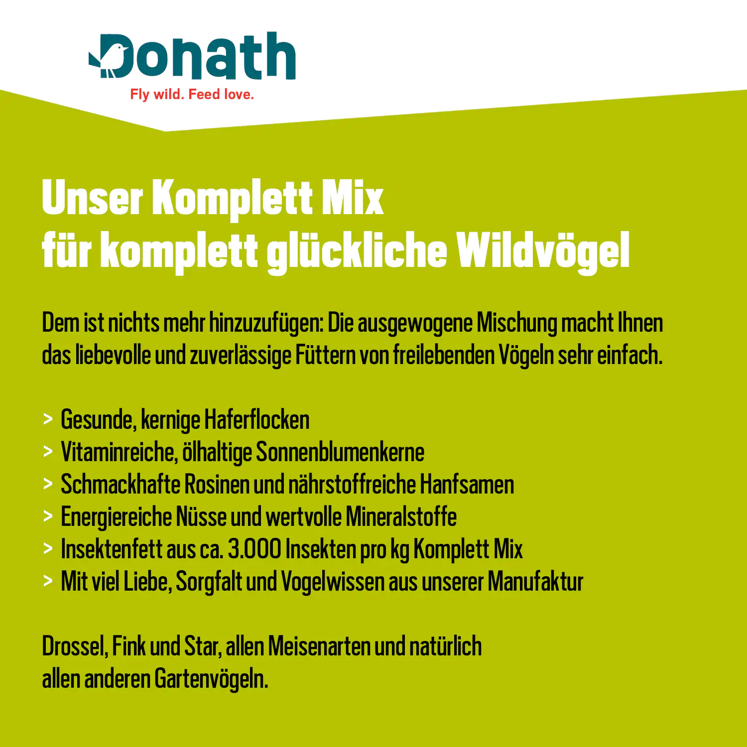 4260681740213_2833859 Donath Wildvogelfutter Komplett Mix 1 kg