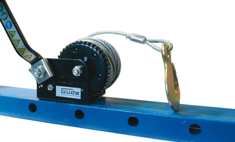 Güde Seilwinde Typ 360 Zugkraft 360 kg Güde Seilwinde Typ 360 Zugkraft 360 kg