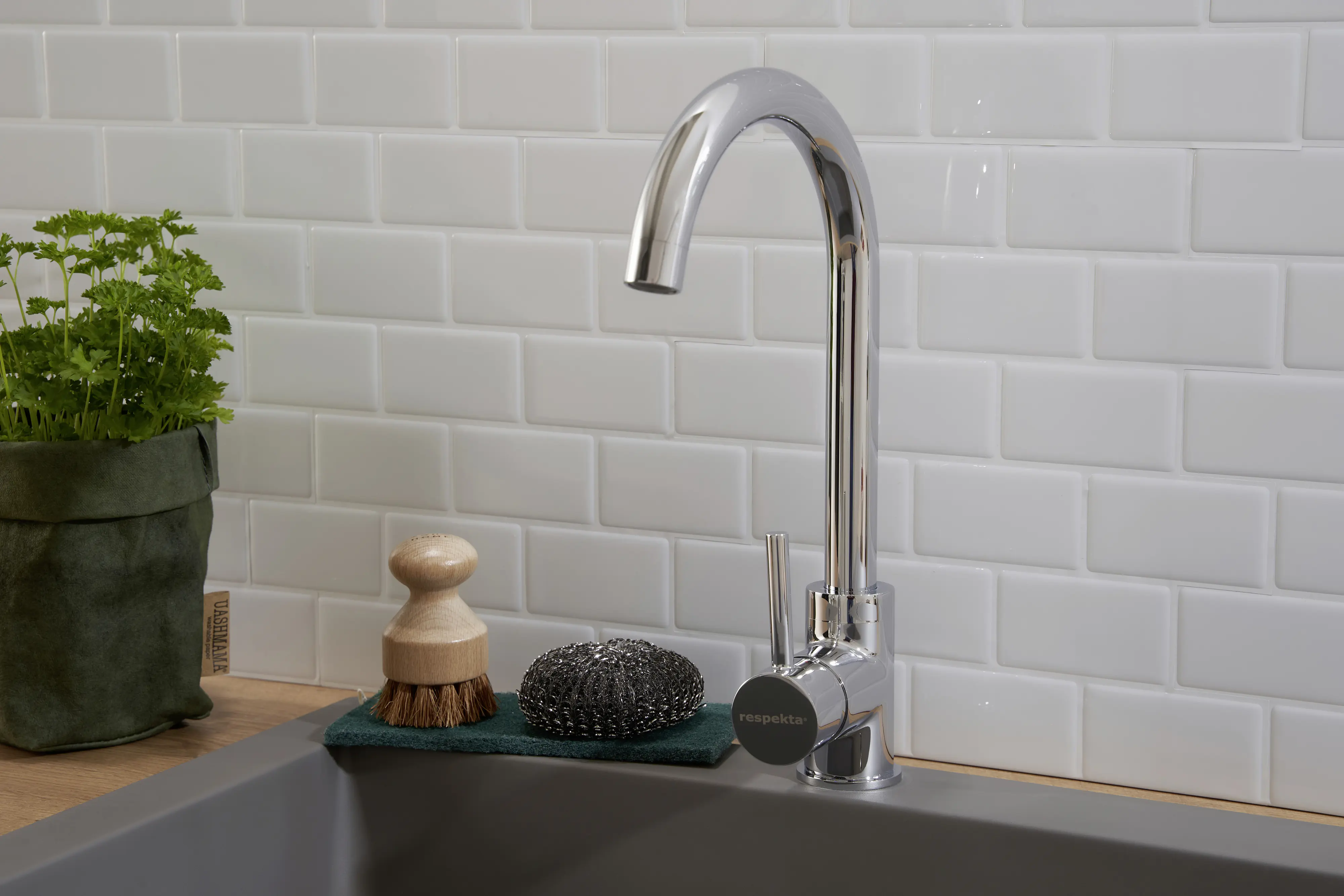 respekta Mineralite Einbauspüle 1 Becken Denver 86 x 50 cm 86 x 50 cm