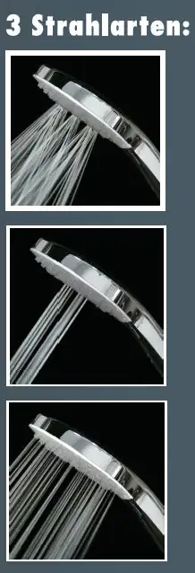 Primaster Handbrause 3 Strahlarten Water Splash chrom wassersparend Primaster Handbrause 3 Strahlarten Water Splash chrom wassersparend