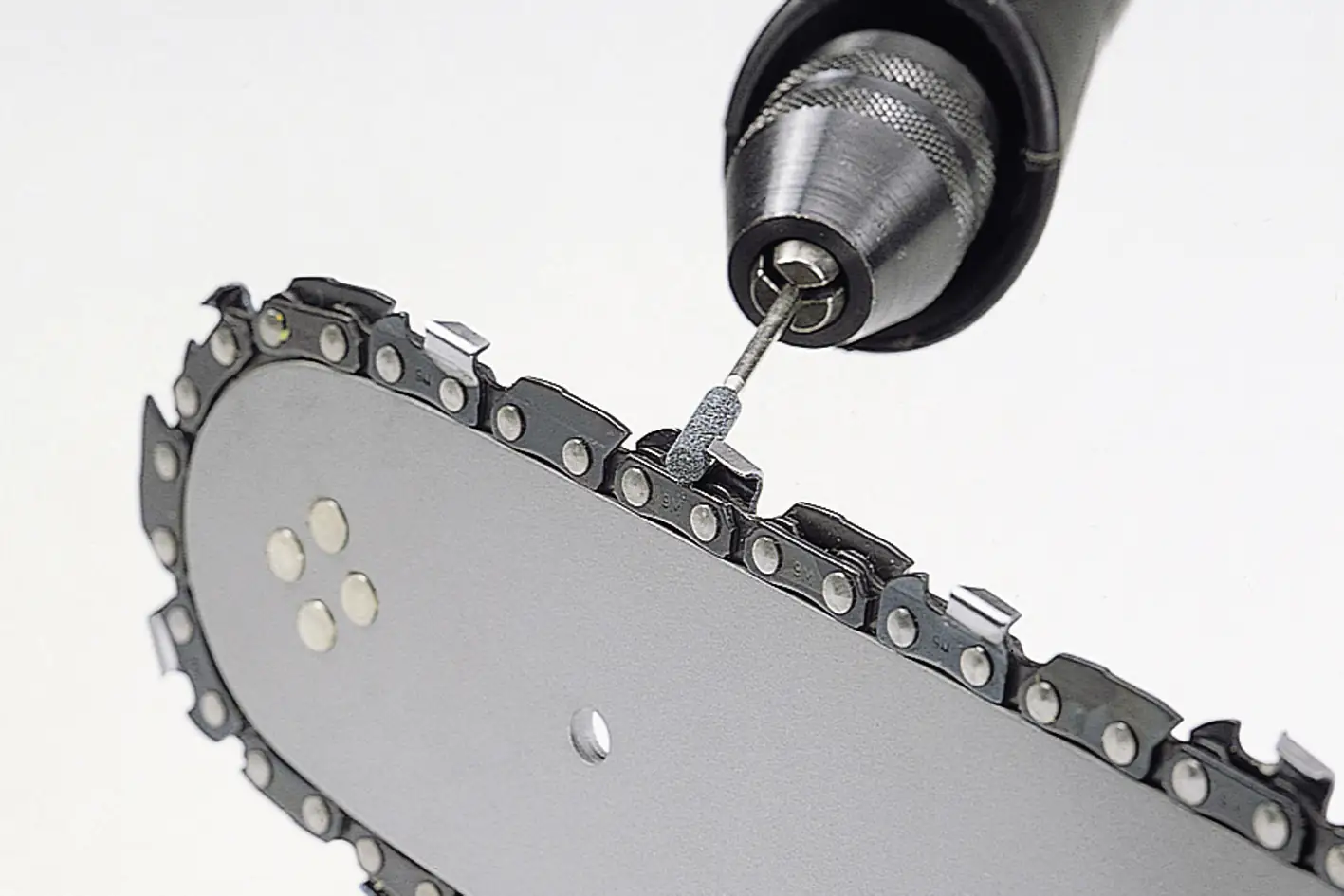 Wolfcraft Schleifstifte 3 Stück Keramik für Kettensägen