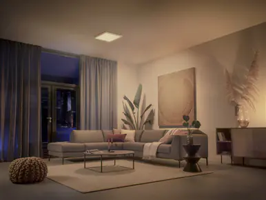 Philips Hue LED Deckenleuchte Tento eckig  weiß 39,5 x 39,5 cm warmweiß-kaltweiß Philips Hue LED Deckenleuchte Tento eckig  weiß 39,5 x 39,5 cm warmweiß-kaltweiß